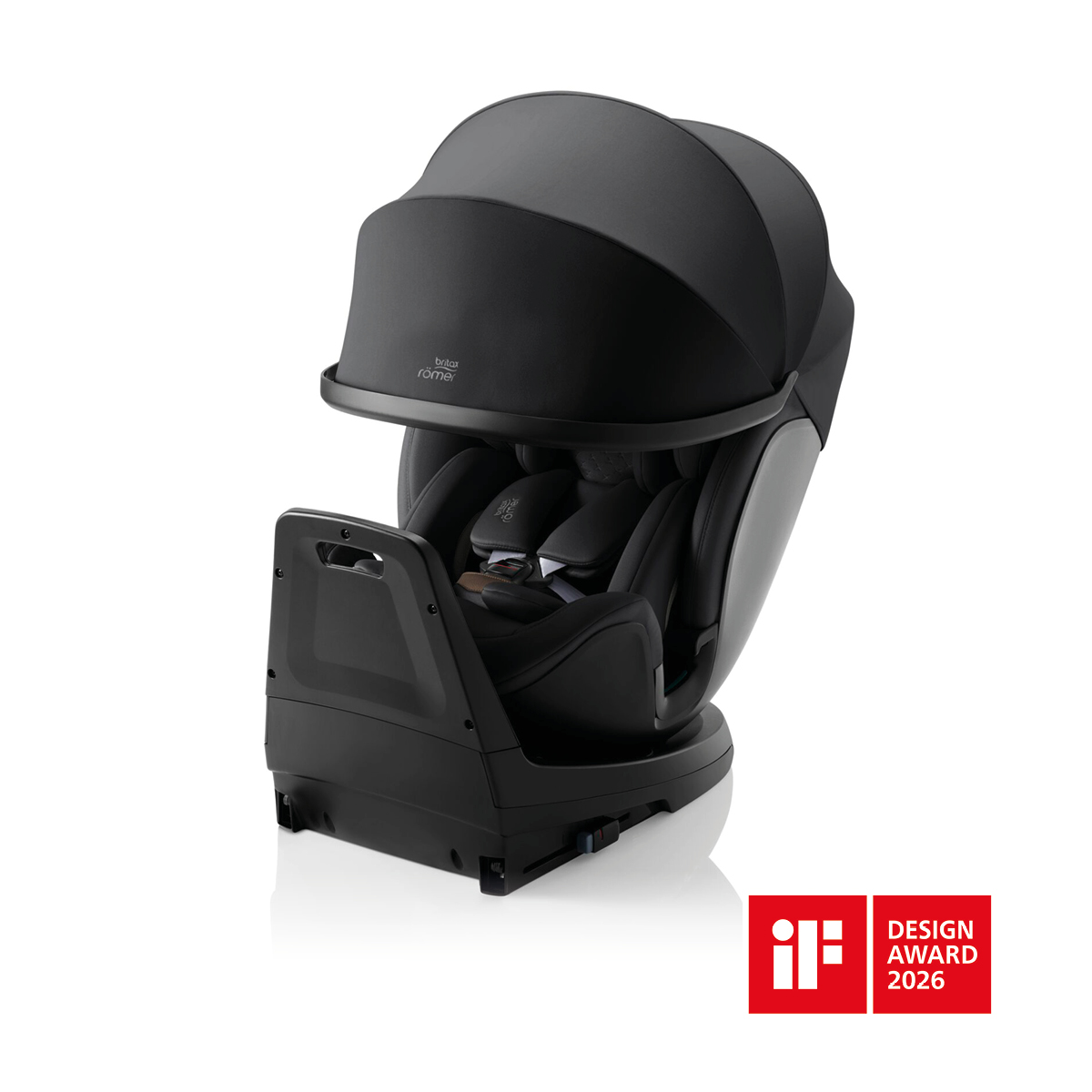 Autosedačka Swivel AIR Lux, Onyx Black