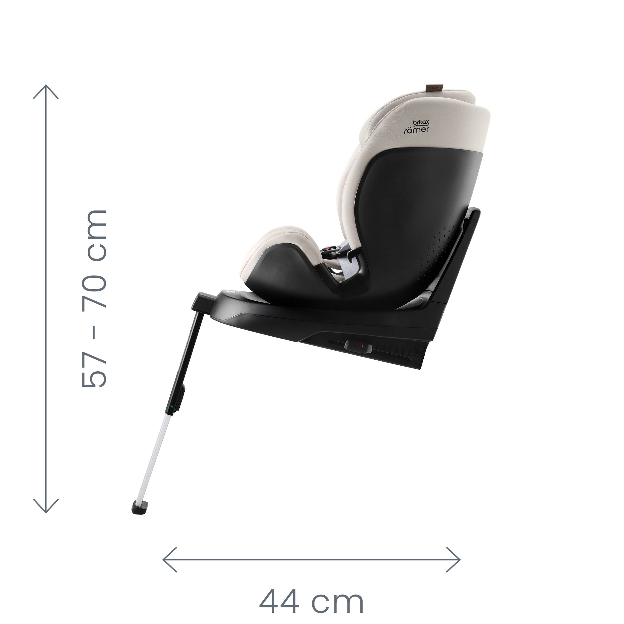 Autosedačka Swivel AIR Lux, Onyx Black