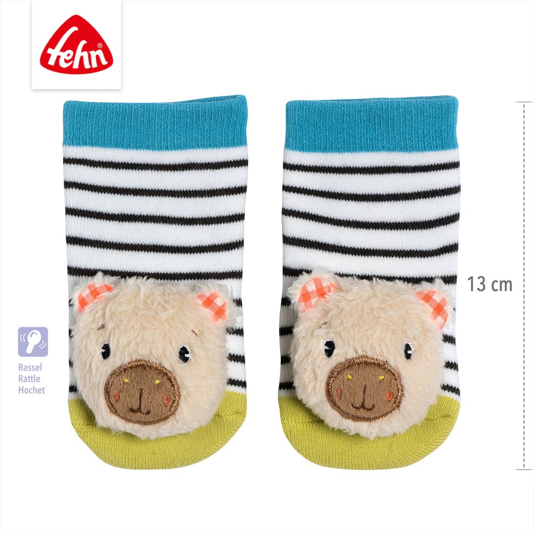 Chrastící ponožky capybara