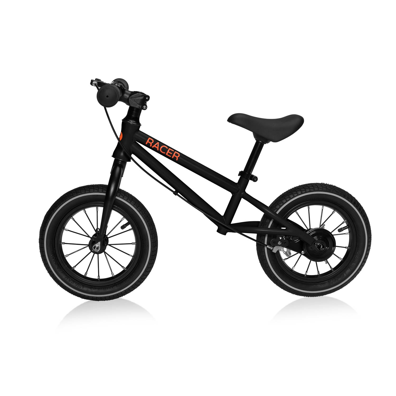 Odrážedlo Racer s brzdou, Charcoal Black