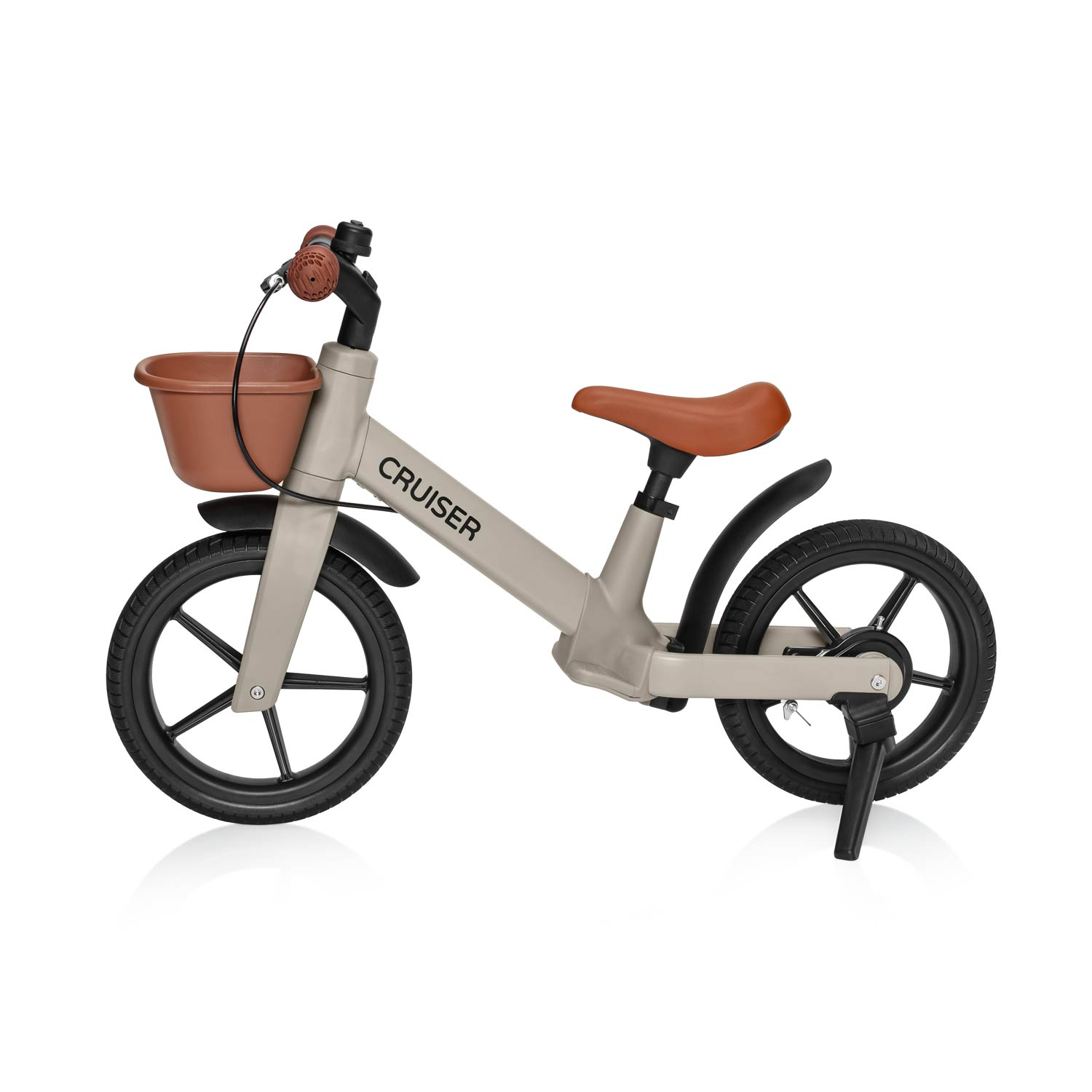 Odrážedlo Cruiser s brzdou, Ivory Brown
