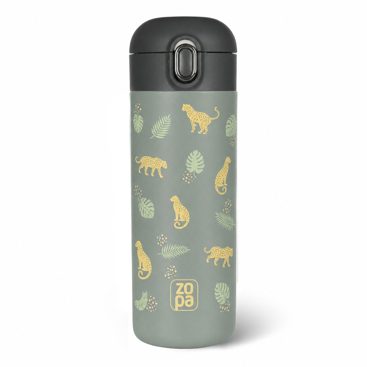 Termoska na tekutiny s brčkem 400 ml, Wild Gepard
