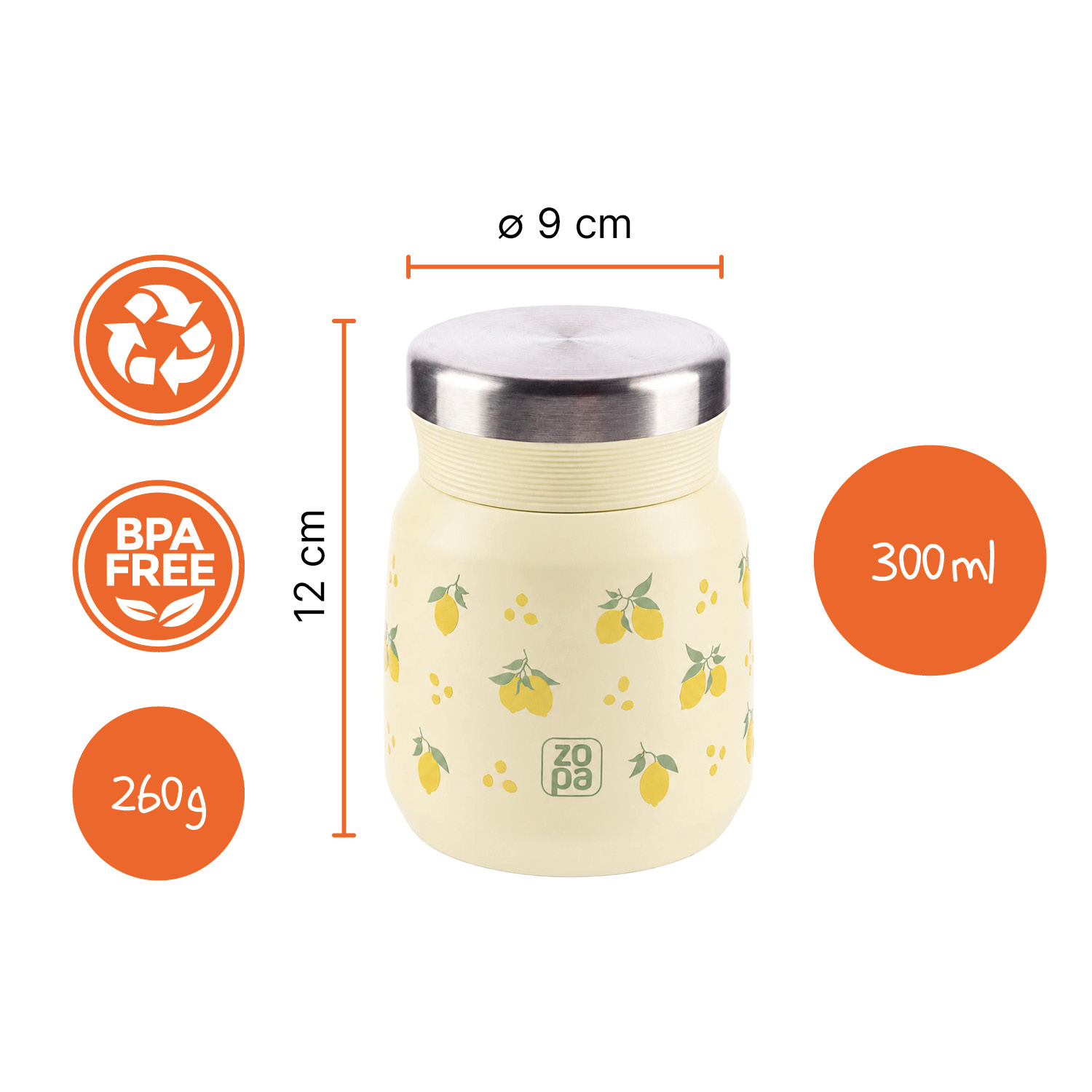 Termoska na jídlo 300 ml, Wild Gepard