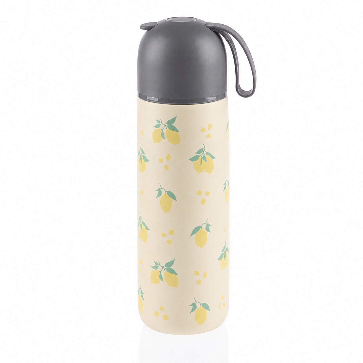 Termoska na tekutiny se silikonovým držákem 400 ml, Limoncello