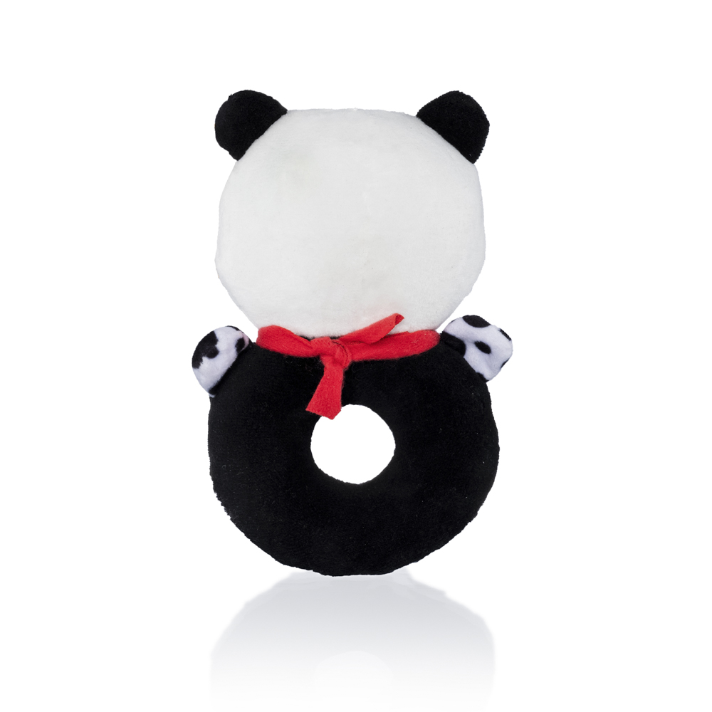 Senzorické chrastítko kroužek, Panda