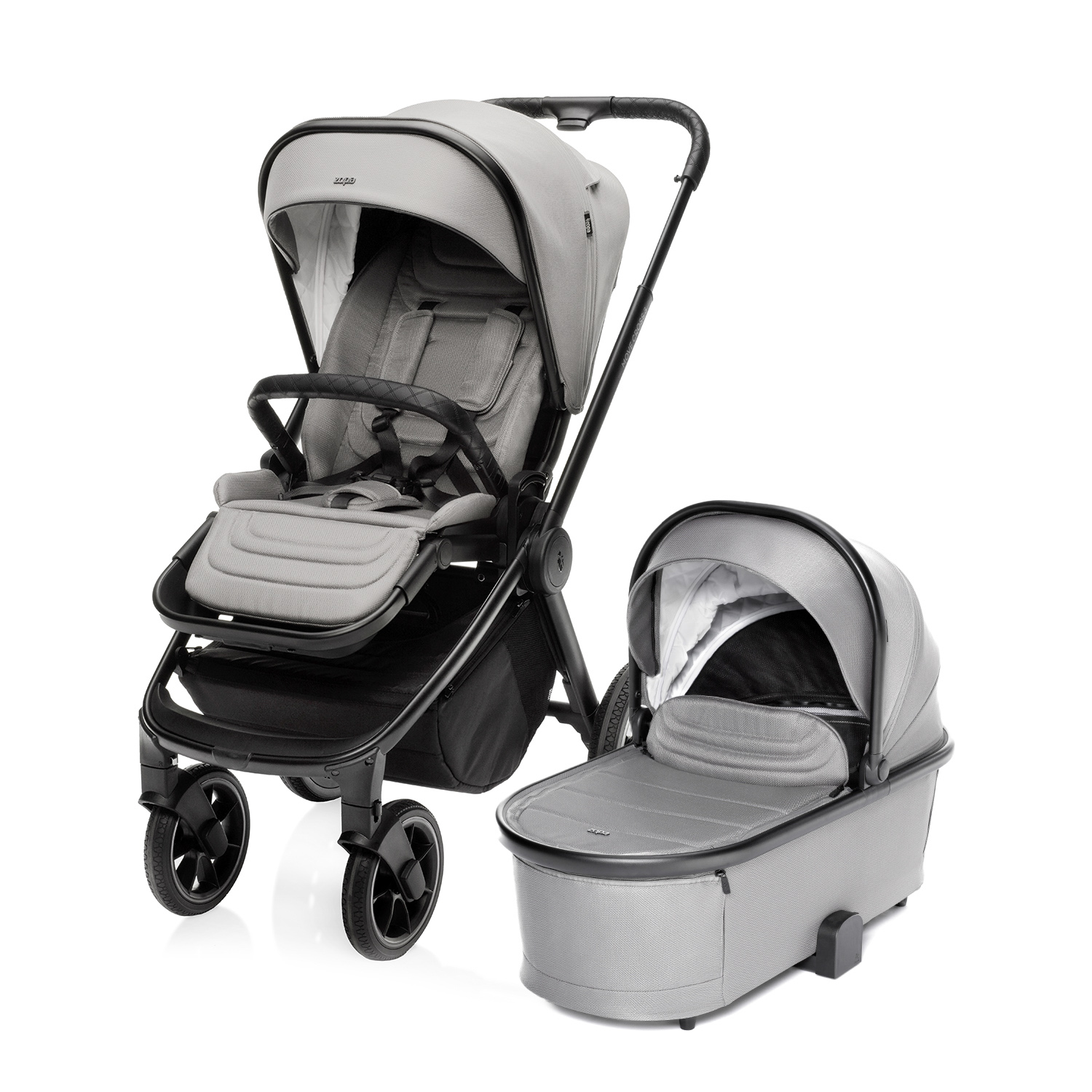 Maxi set Kočárek Move Cross 3, Metal Grey