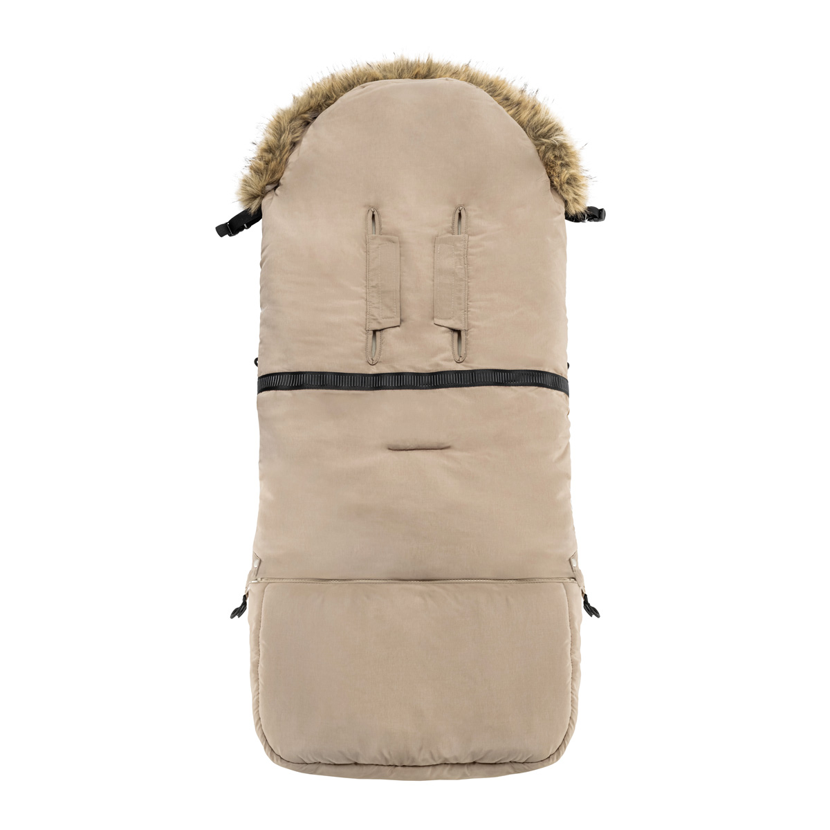 Zimní fusak Fluffy Combi, Creamy Beige