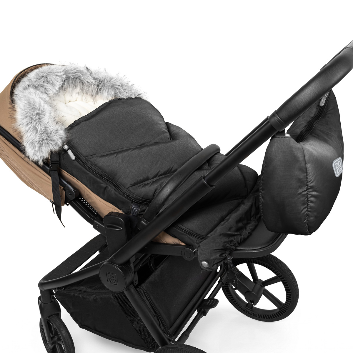 Zimní fusak Fluffy Combi, Arctic Black