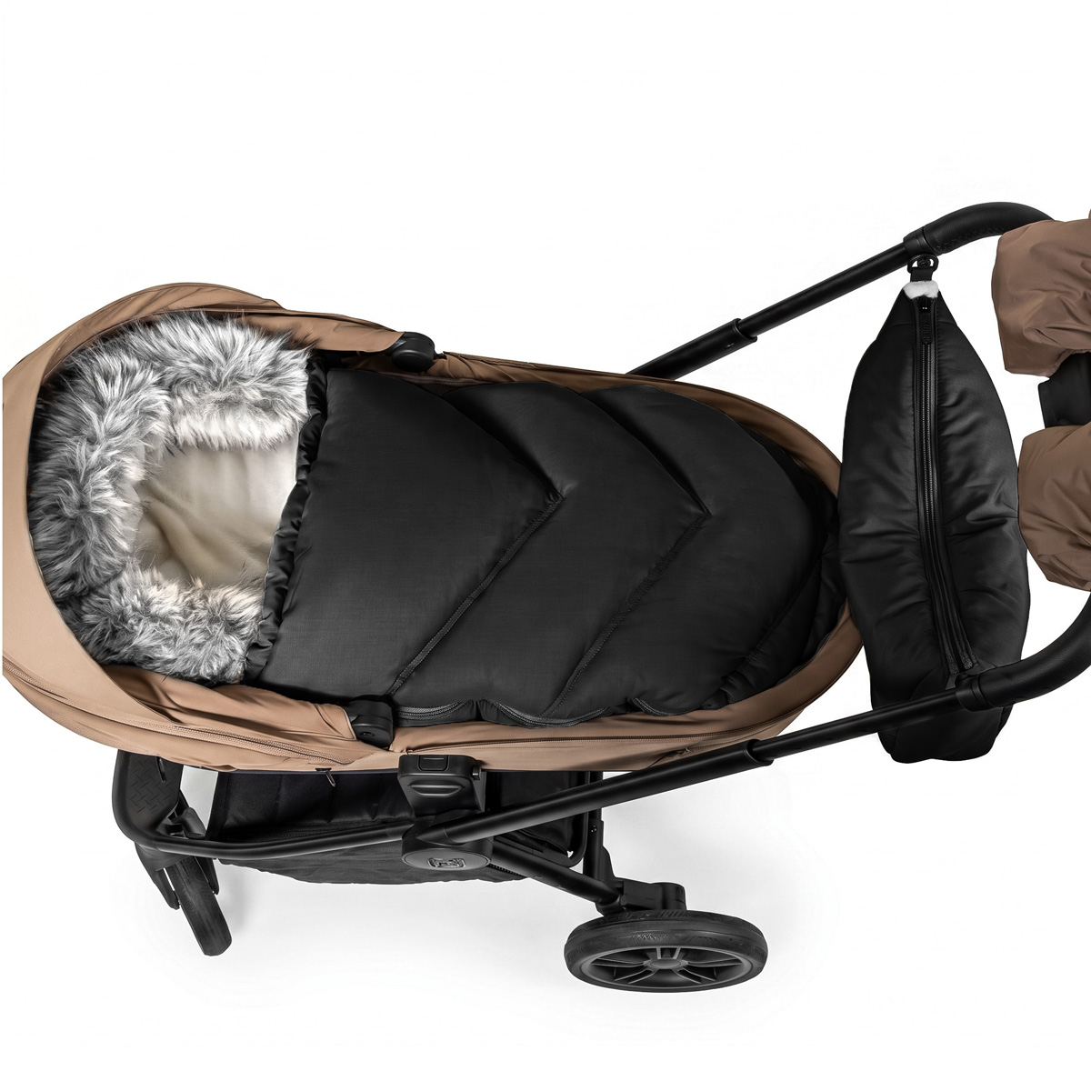 Zimní fusak Fluffy Combi, Arctic Black
