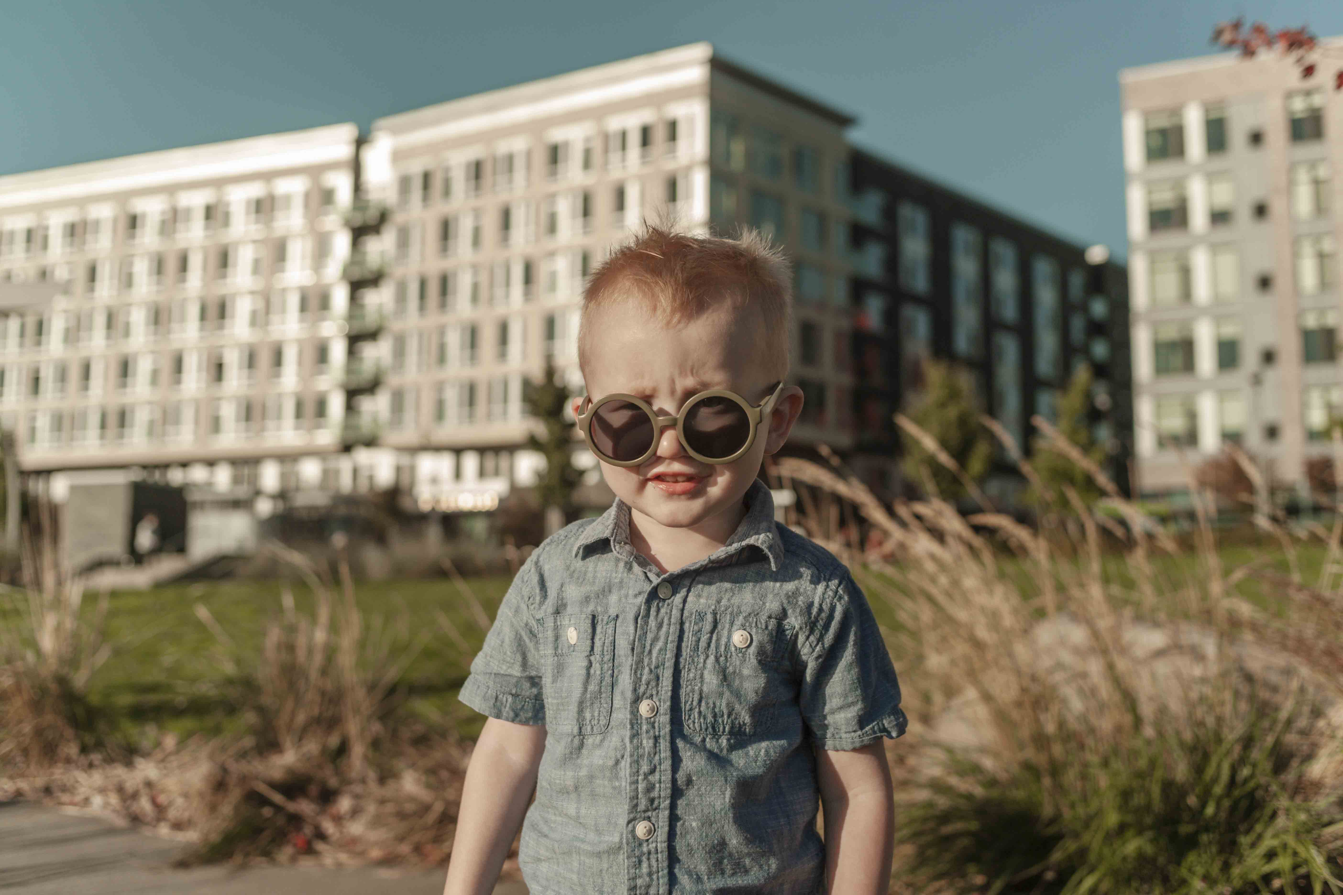 REAL SHADES Brýle proti modrému světlu Surf 2+, Graphite