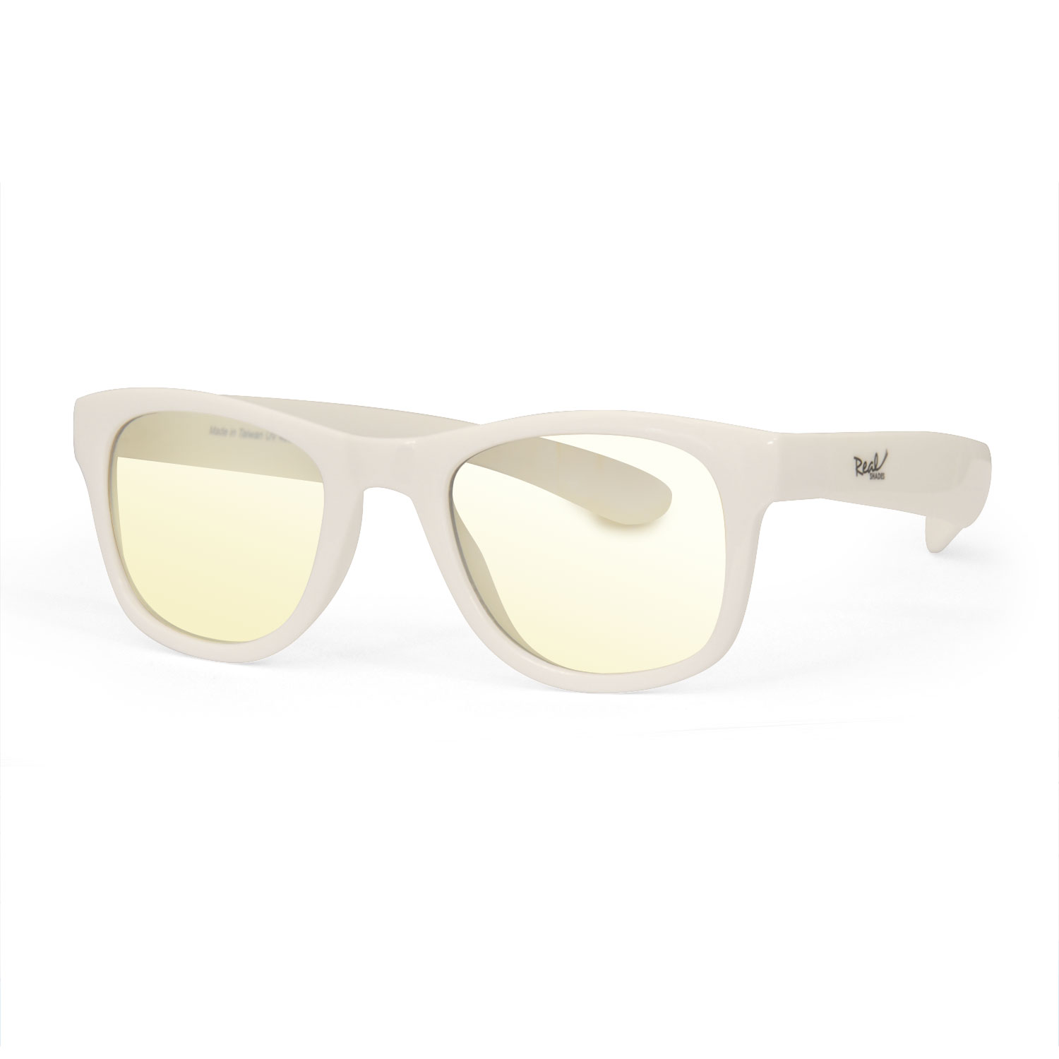 REAL SHADES Brýle proti modrému světlu Surf 4+, White Iconic