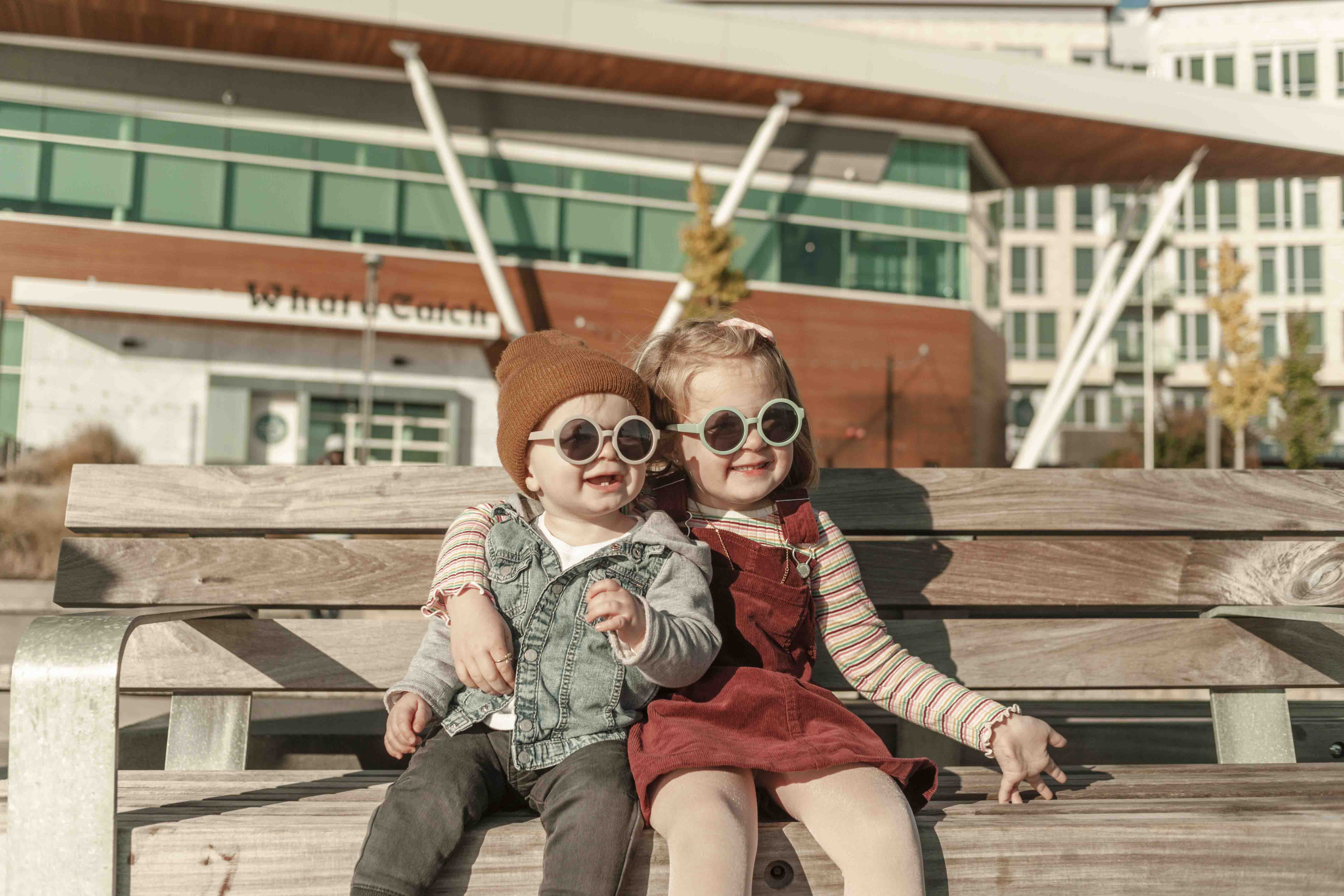REAL SHADES Sluneční brýle Vibe 0+, Matte Mauve