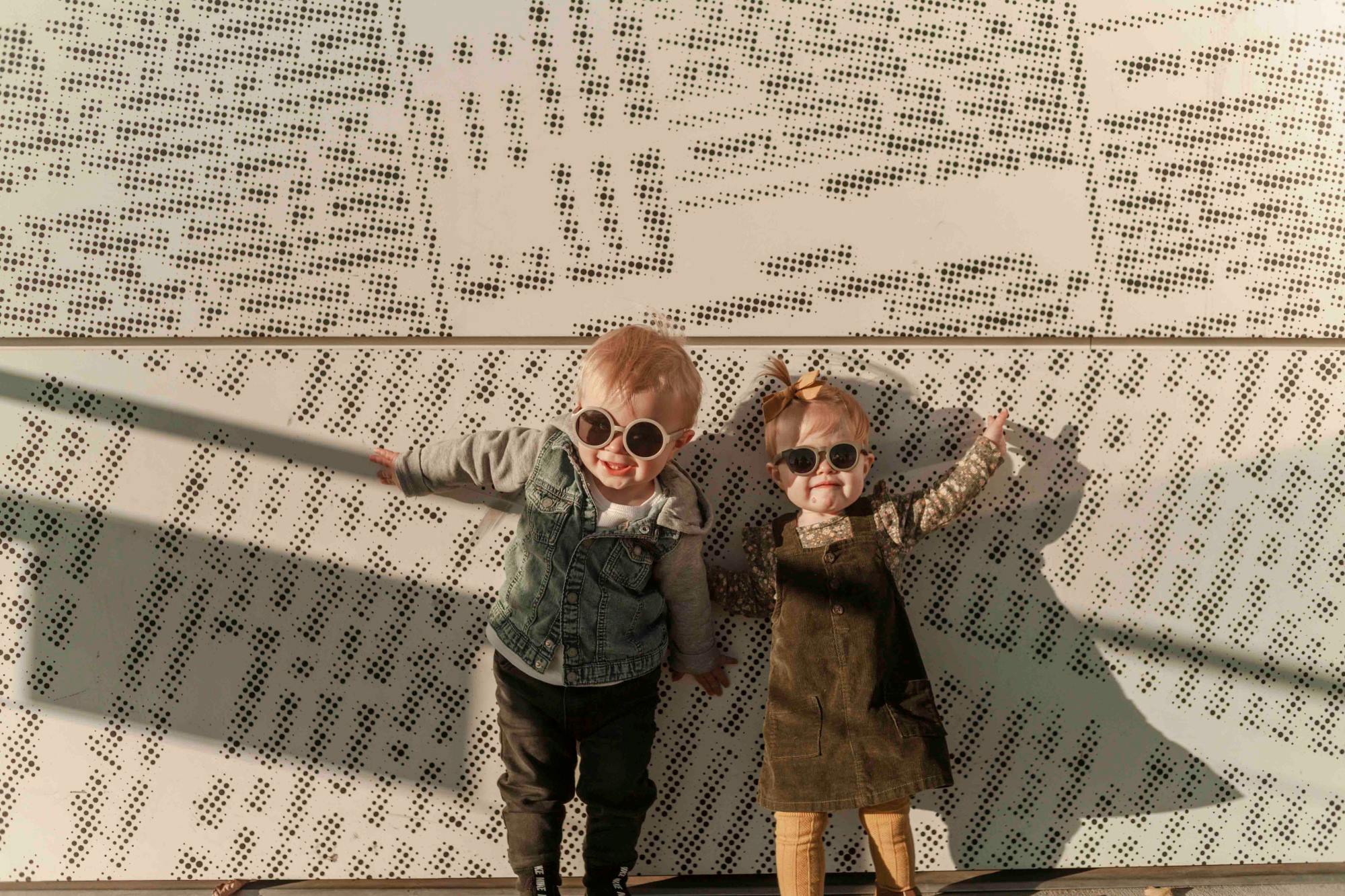 REAL SHADES Sluneční brýle Vibe 0+, Matte Olive