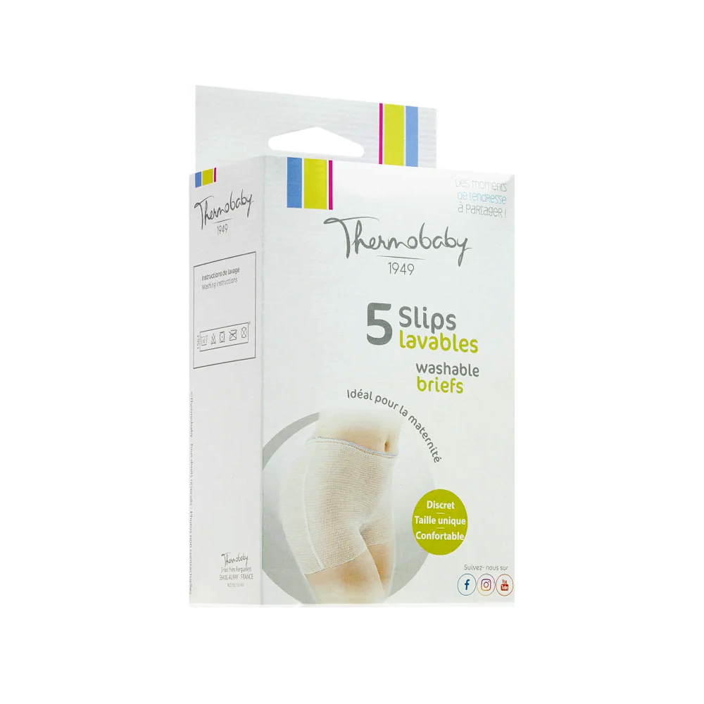 THERMOBABY Pratelné poporodní kalhotky (5 ks)