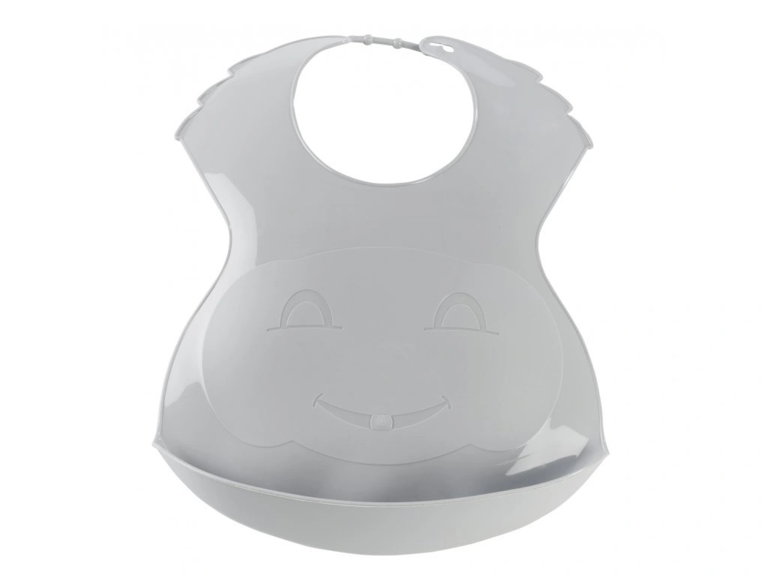 THERMOBABY Plastový bryndák, Grey Charm