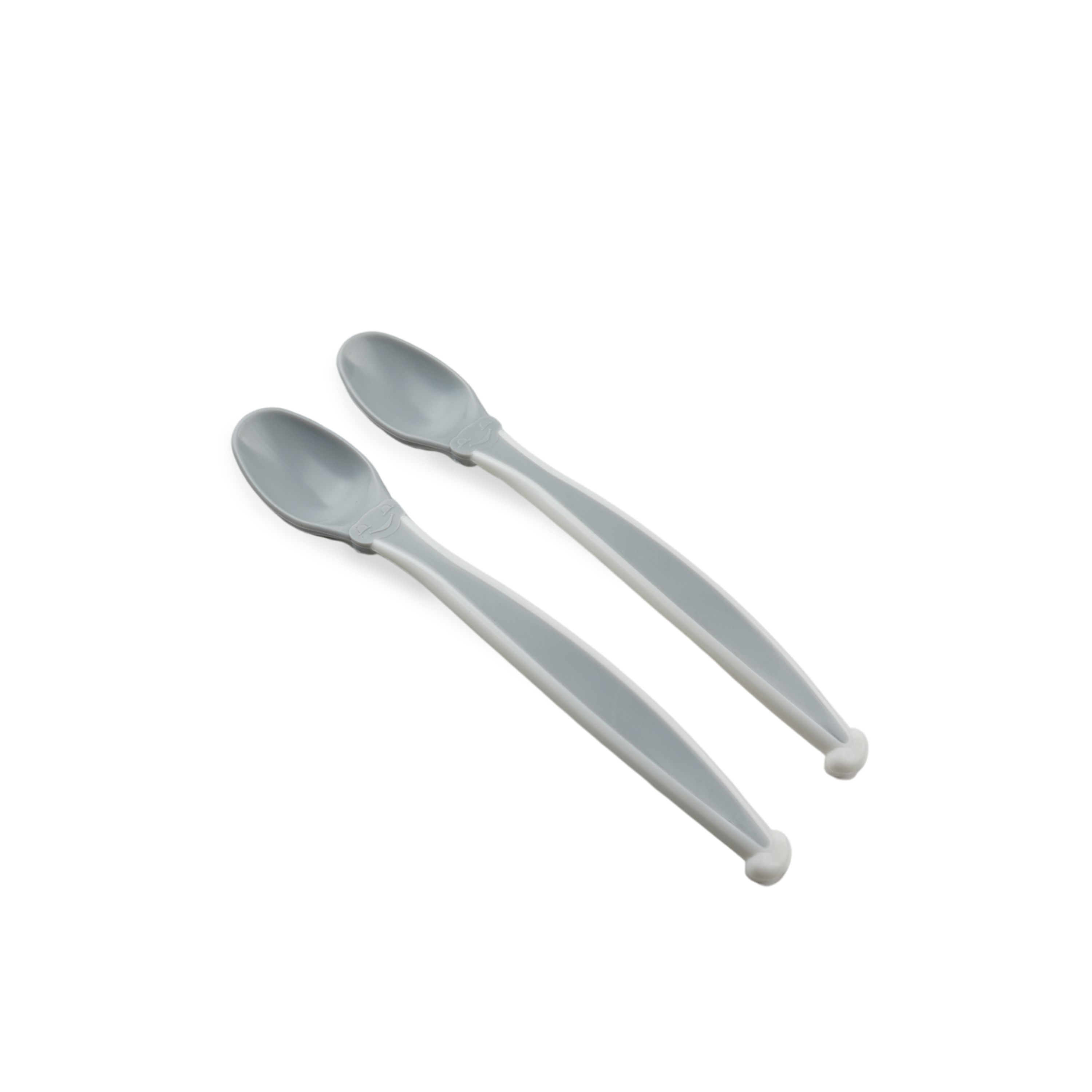 THERMOBABY Sada dvou měkkých lžiček, Grey Charm