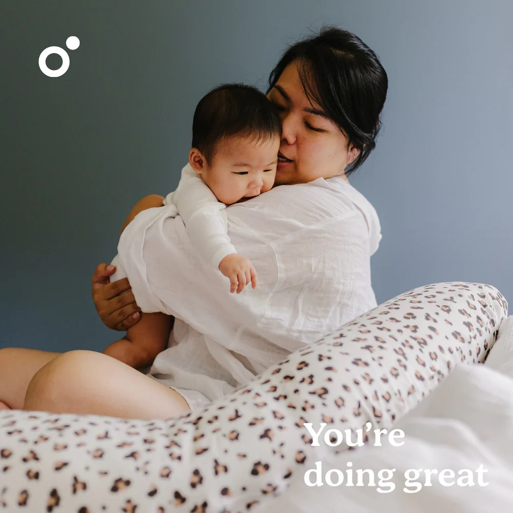 DOOMOO Buddy multifunkční kojící polštář, LEOPARD CREAM