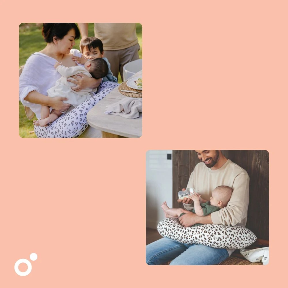 DOOMOO Doomoo Softy multifunkční polštář, LEOPARD CREAM