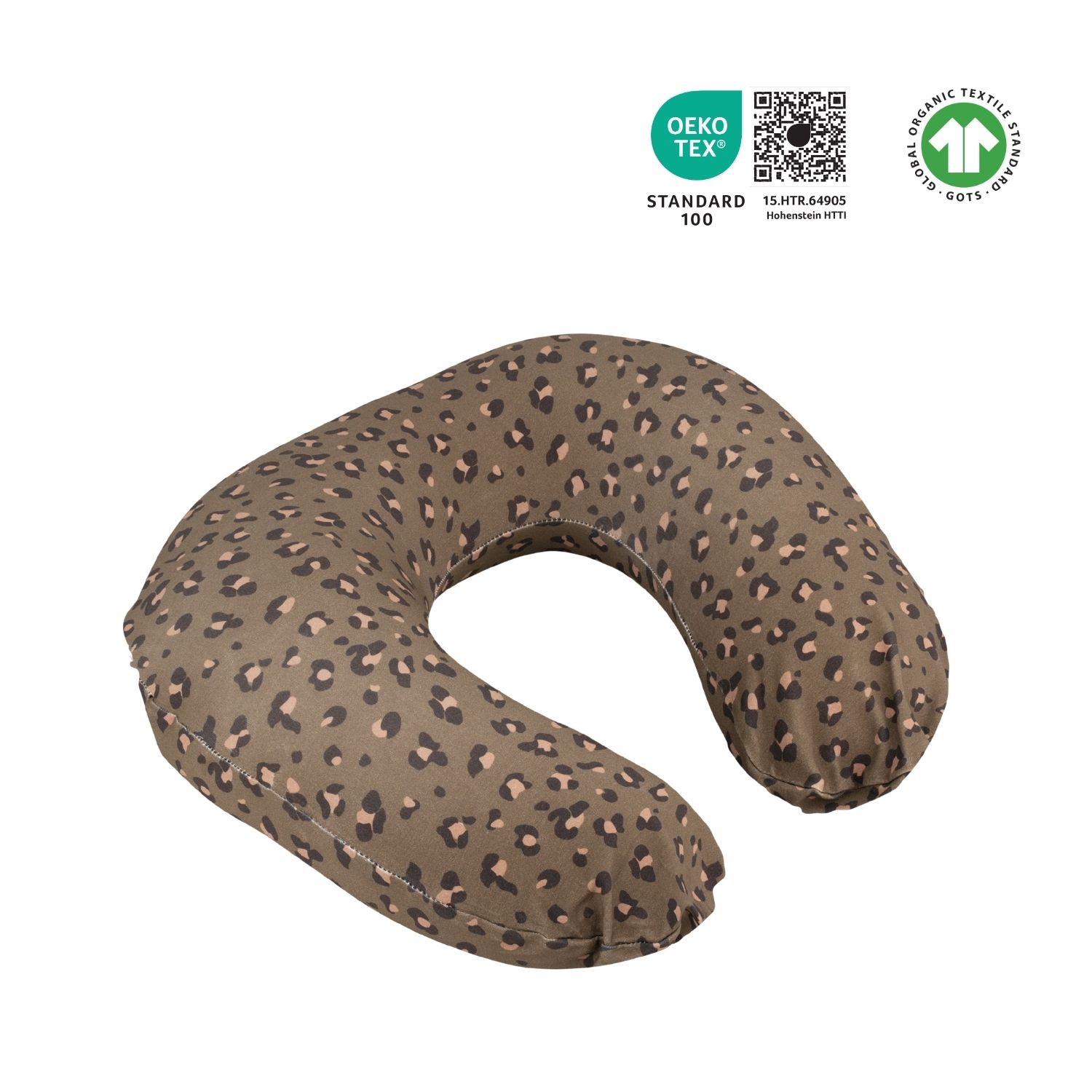 DOOMOO Doomoo Softy multifunkční polštář, LEOPARD BRONZE