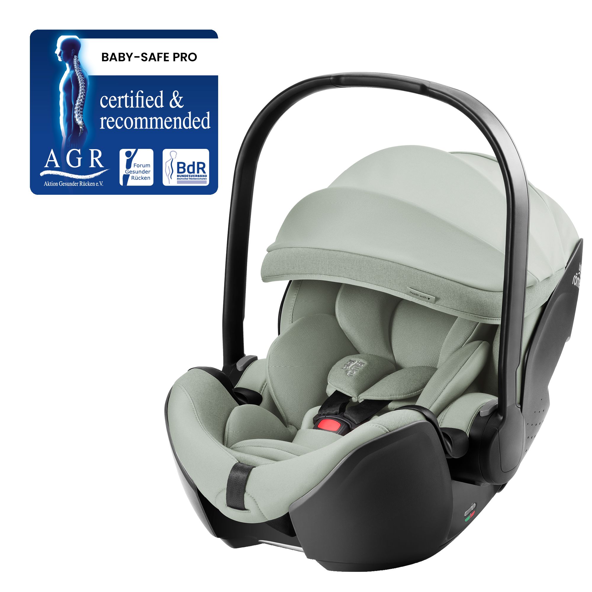 Autosedačka Baby-Safe Pro Style, Sage Green