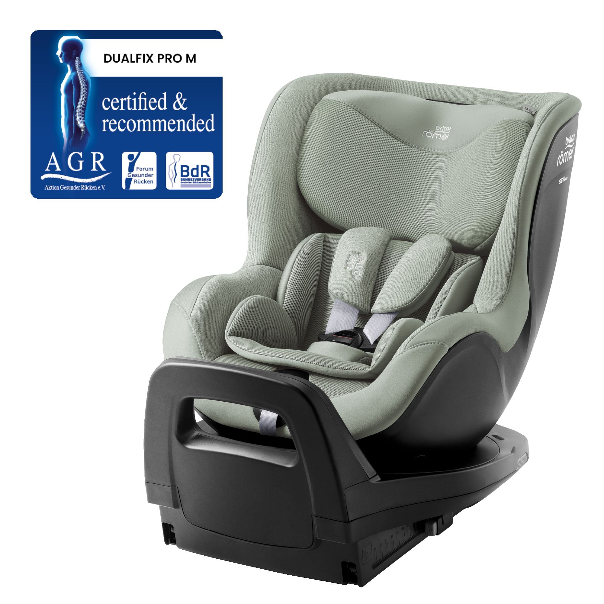 Autosedačka Dualfix Pro M Style, Sage Green