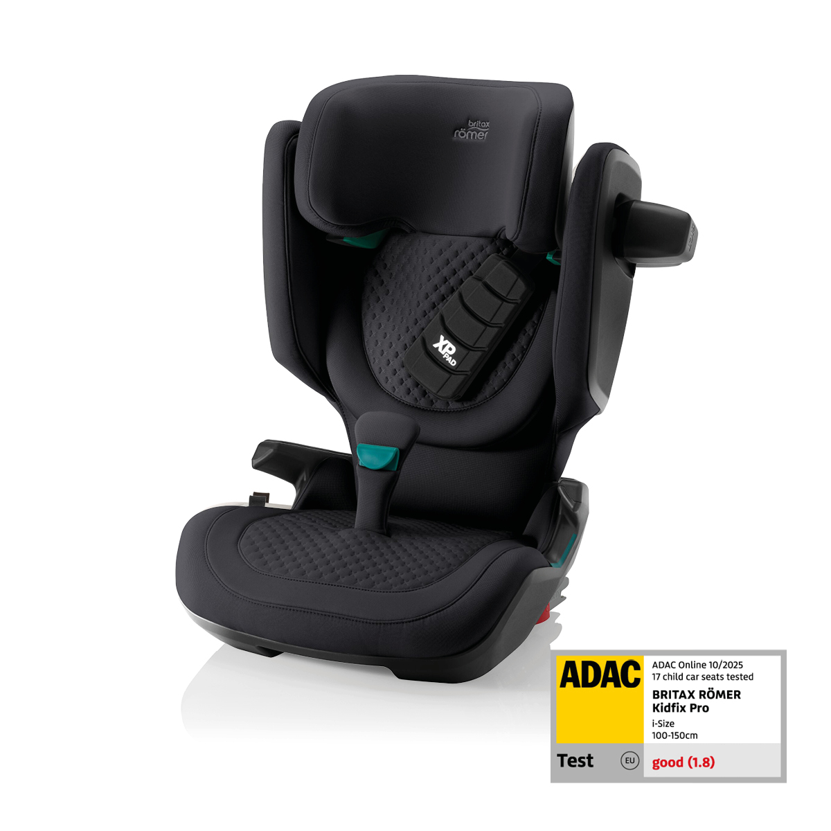 Autosedačka Kidfix Pro Lux, Onyx Black
