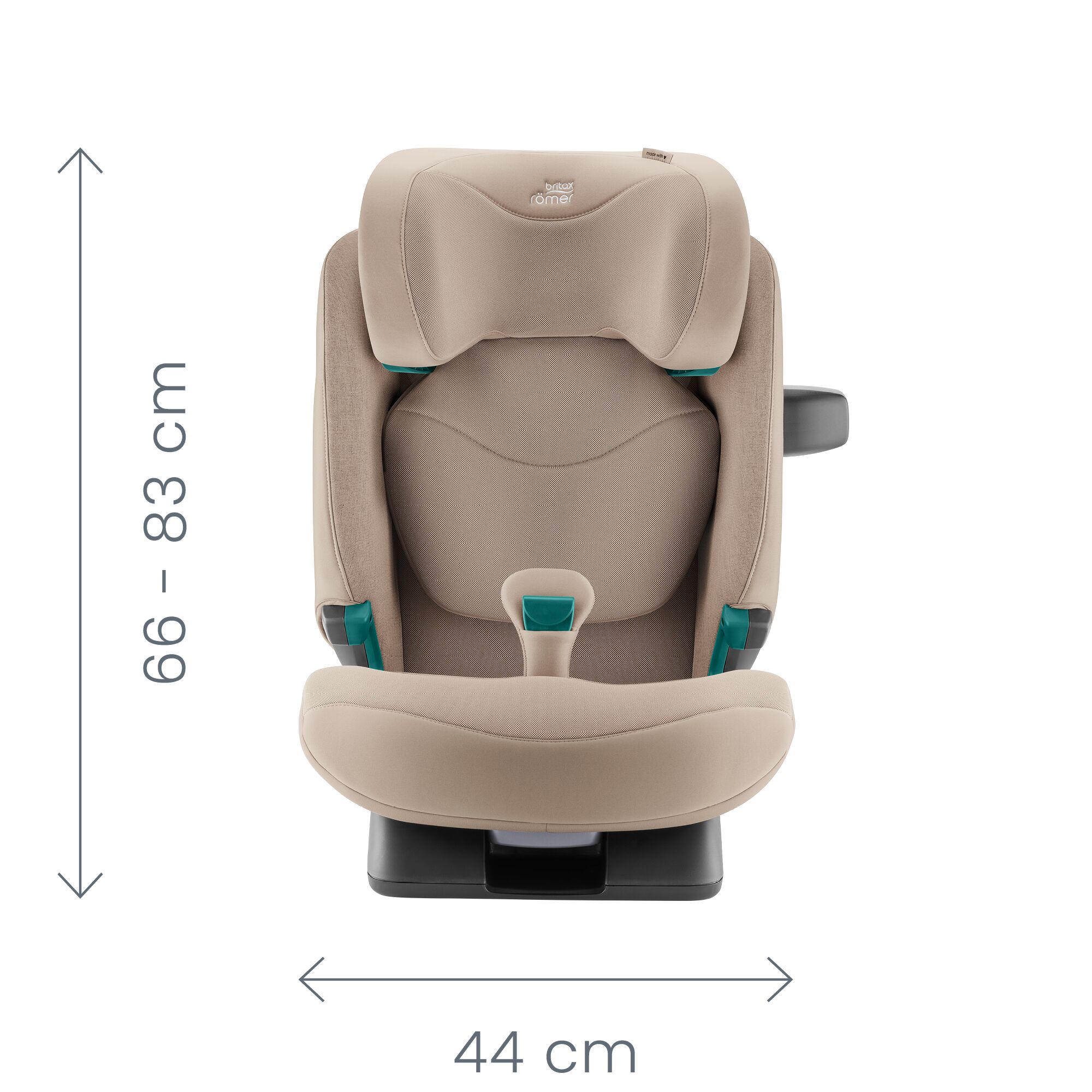 BRITAX Autosedačka Safefix, Deep Grey
