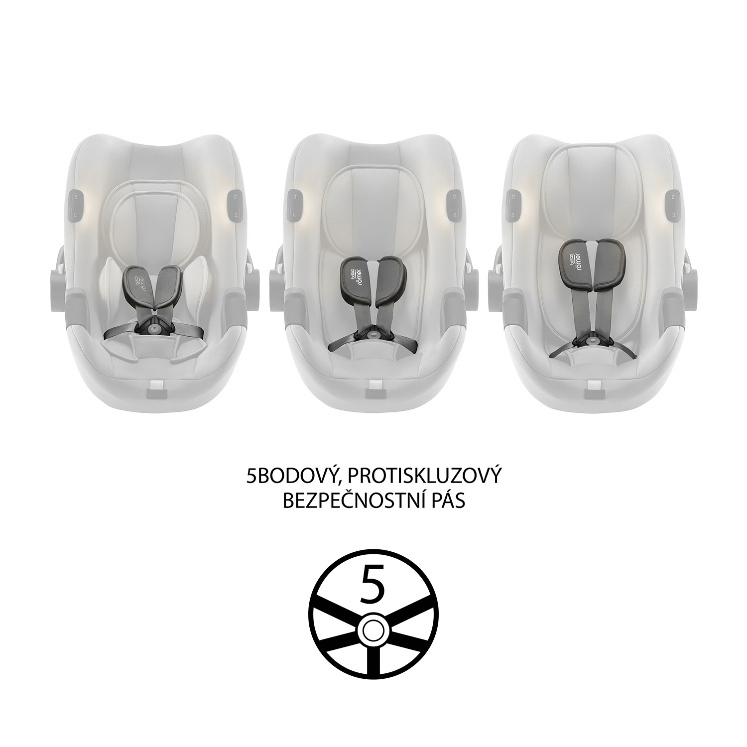 BRITAX Autosedačka Baby-Safe iSense, Frost Grey