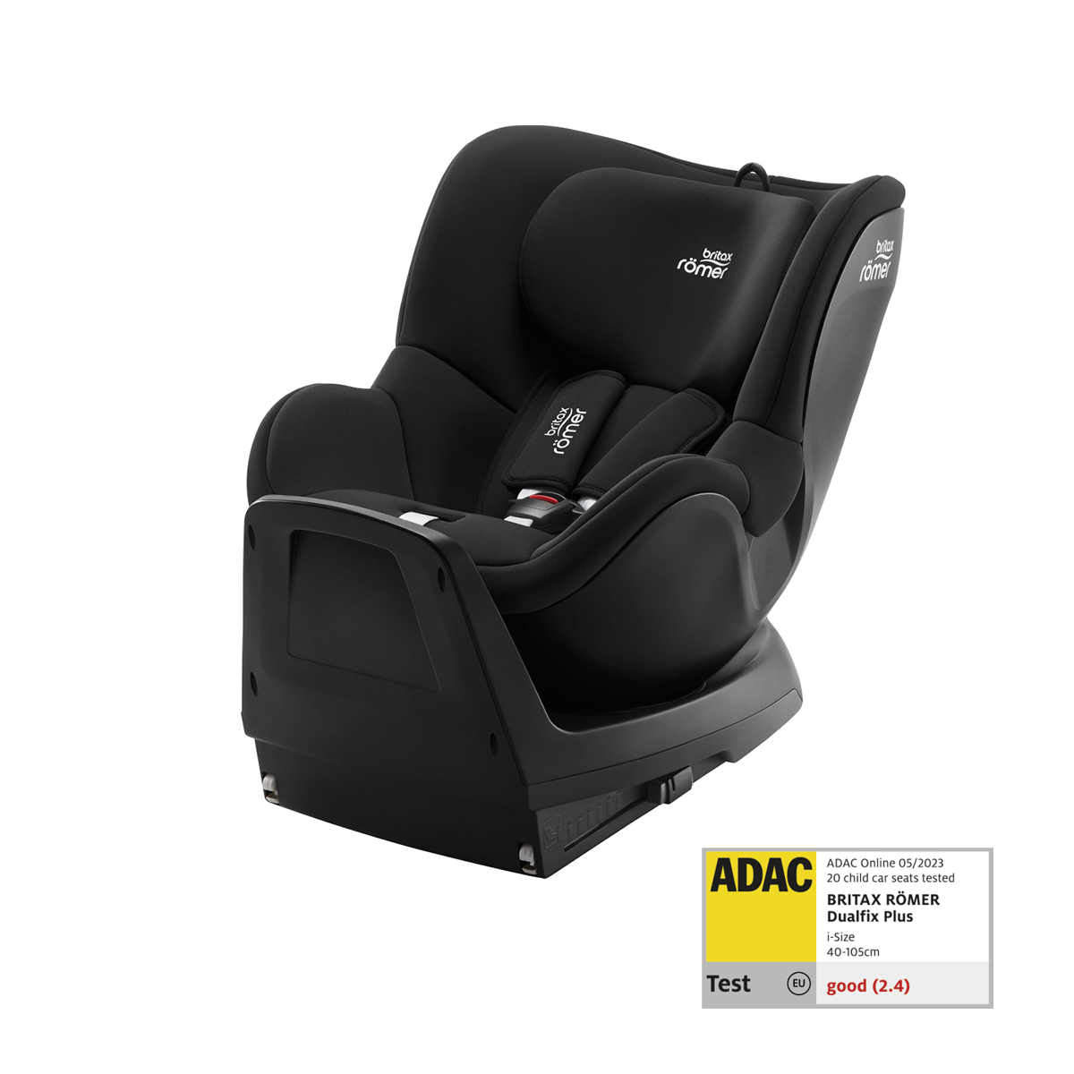 BRITAX Autosedačka Dualfix Plus, Space Black