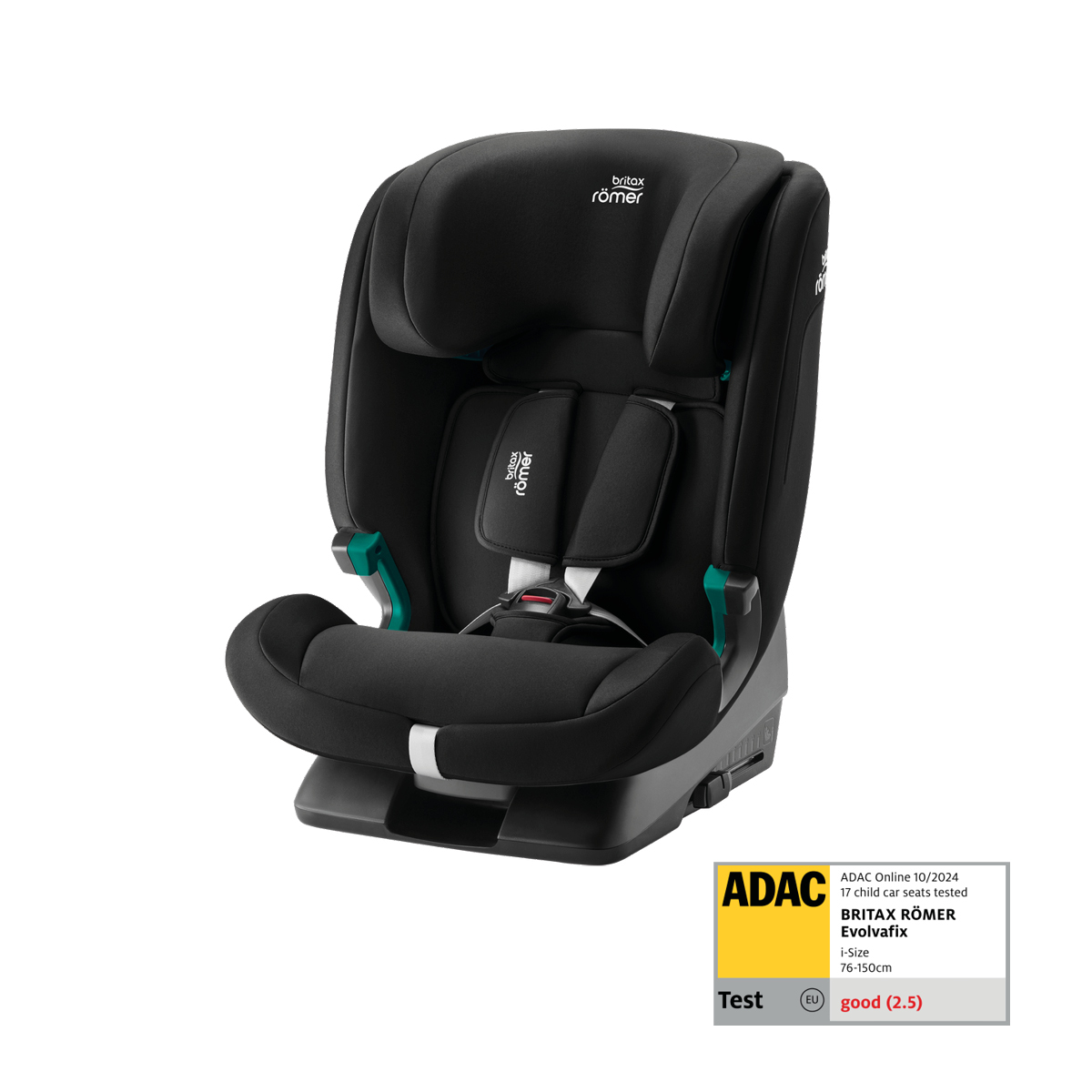BRITAX Autosedačka Evolvafix, Space Black