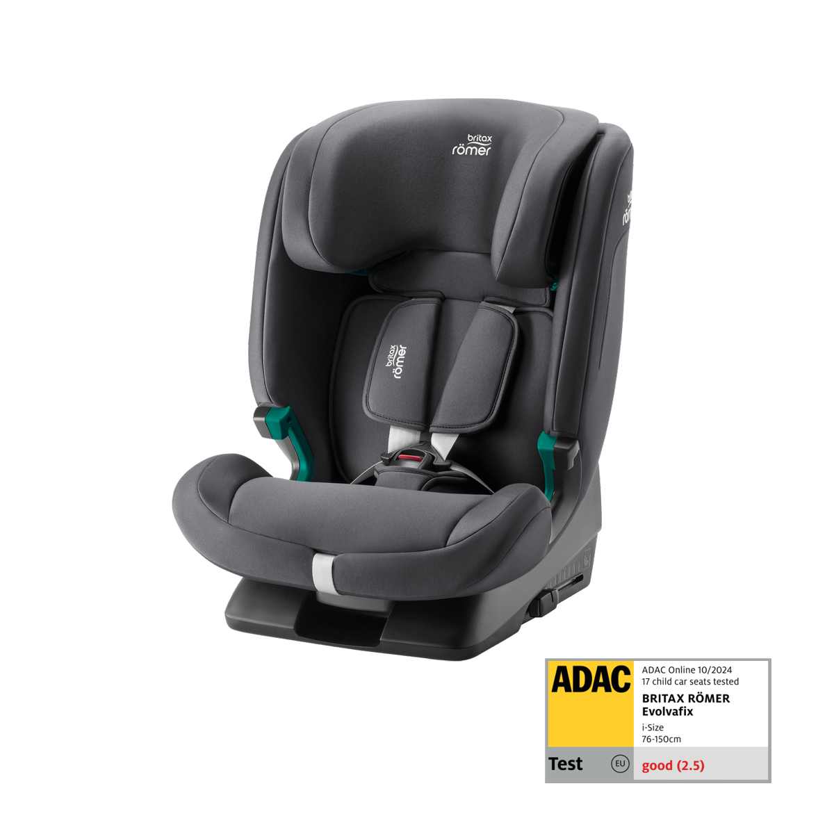 BRITAX Autosedačka Evolvafix, Midnight Grey