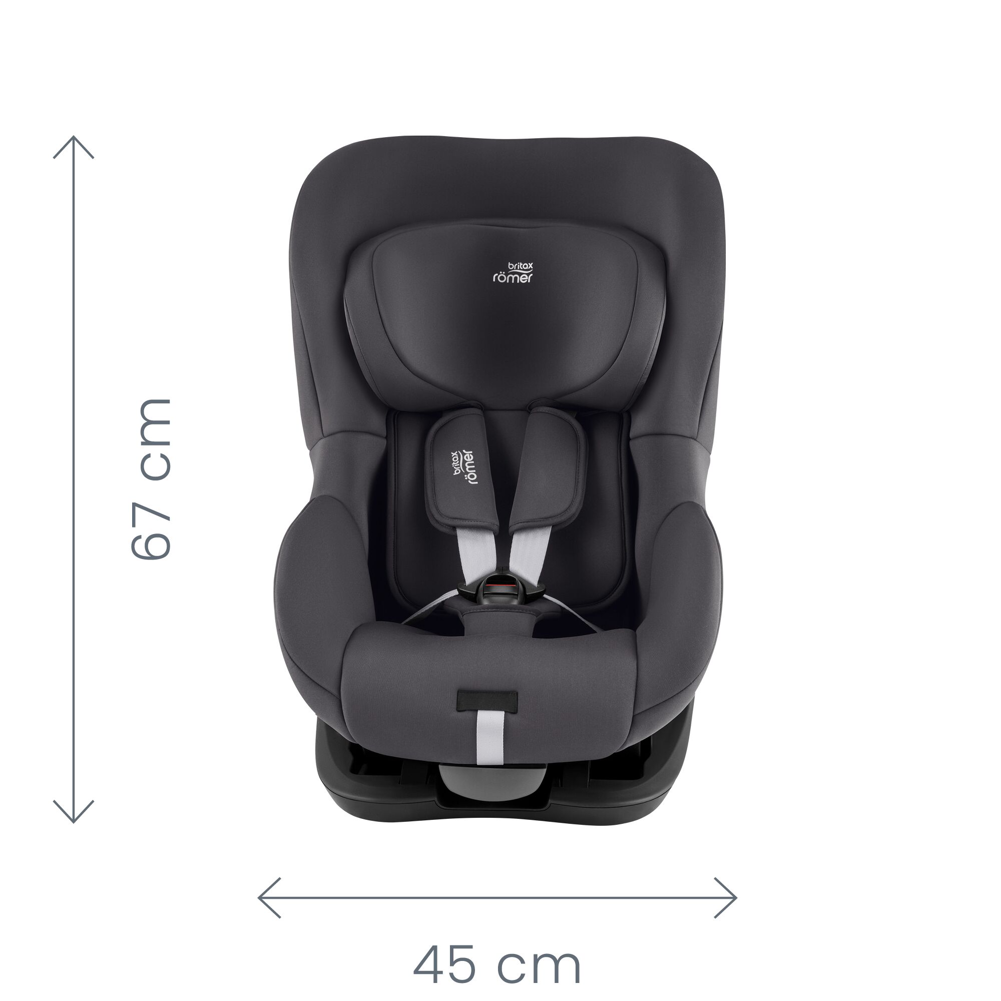 BRITAX Autosedačka King Pro, Midnight Grey