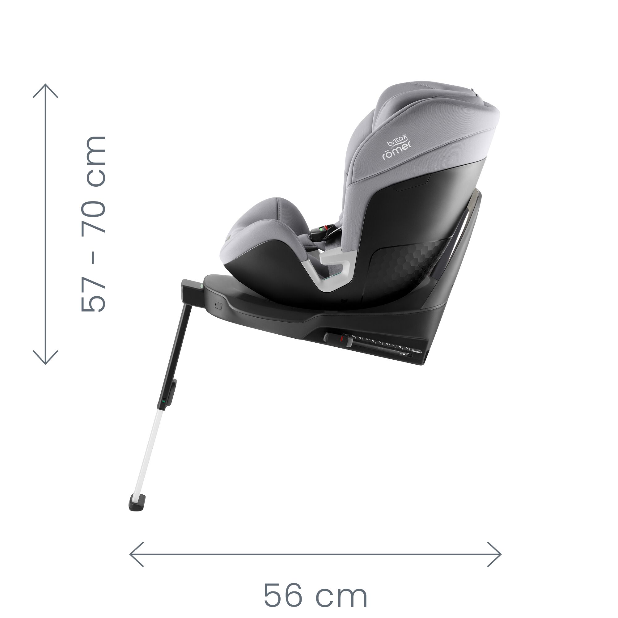 BRITAX Autosedačka Swivel 2, Midnight Grey 2