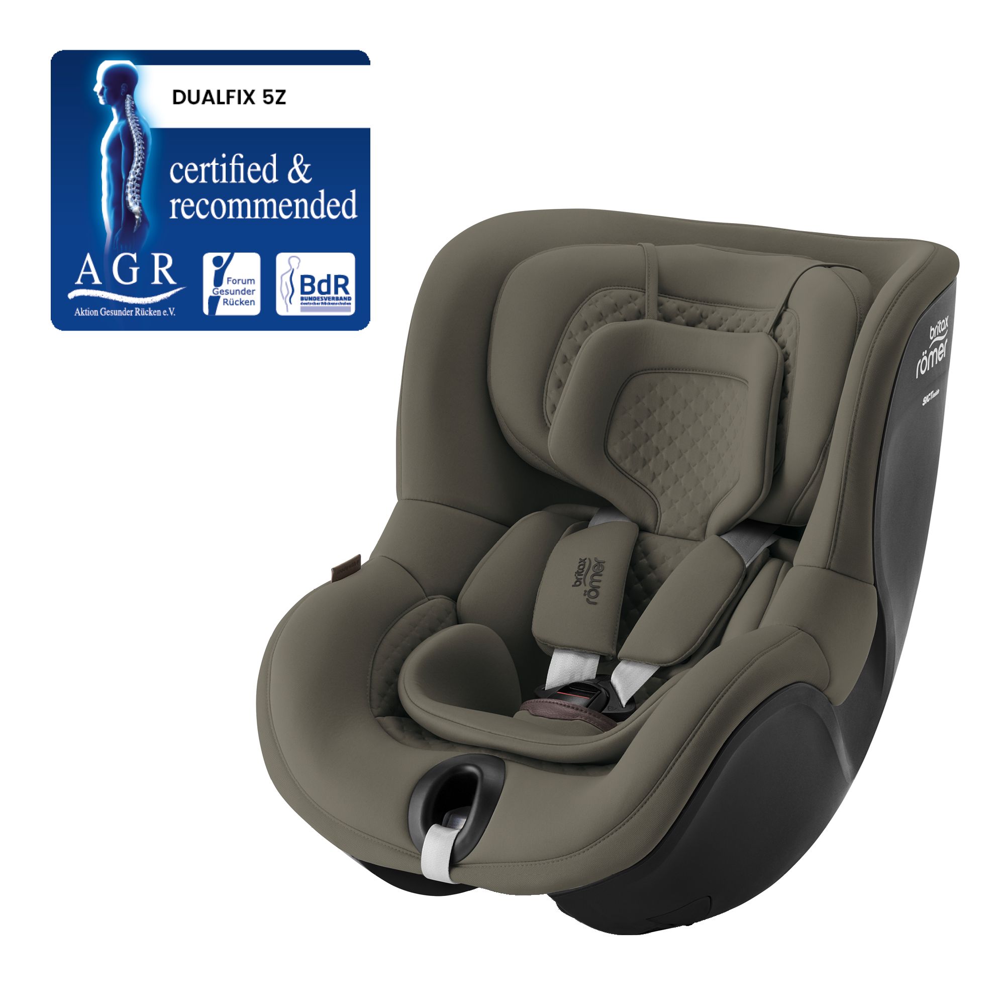 Britax Autosedačka Dualfix 5Z Lux, Urban Olive