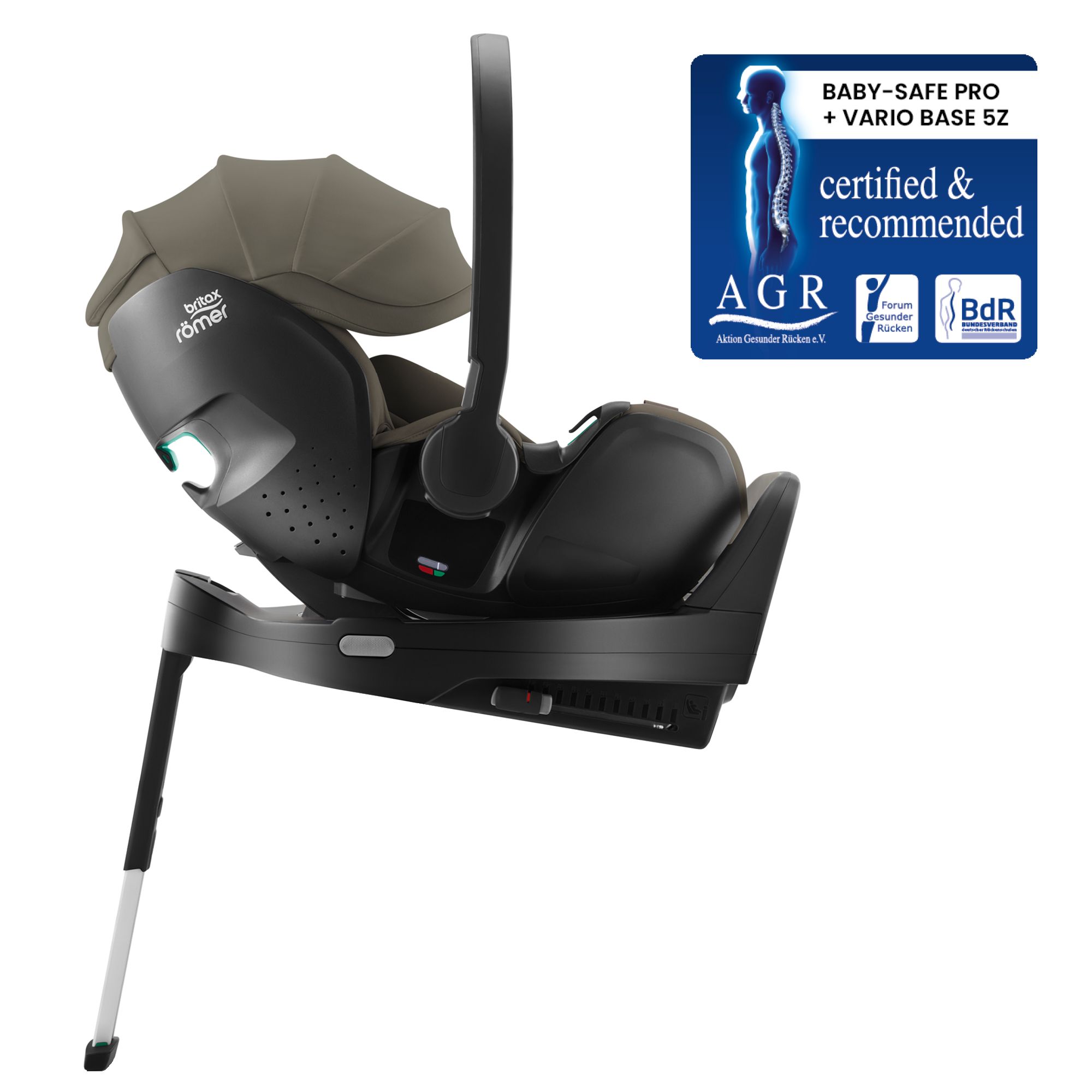 Britax Autosedačka Baby-Safe Pro Vario Base 5Z Bundle Lux, Urban Olive