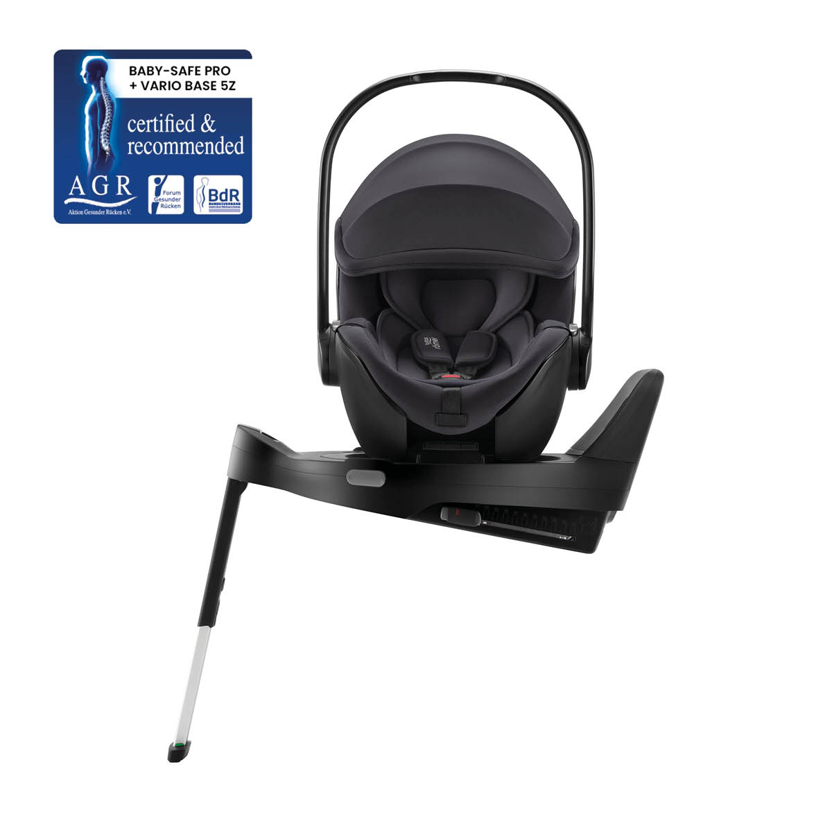 BRITAX Autosedačka Baby-Safe Pro Vario Base 5Z Bundle Classic, Deep Black