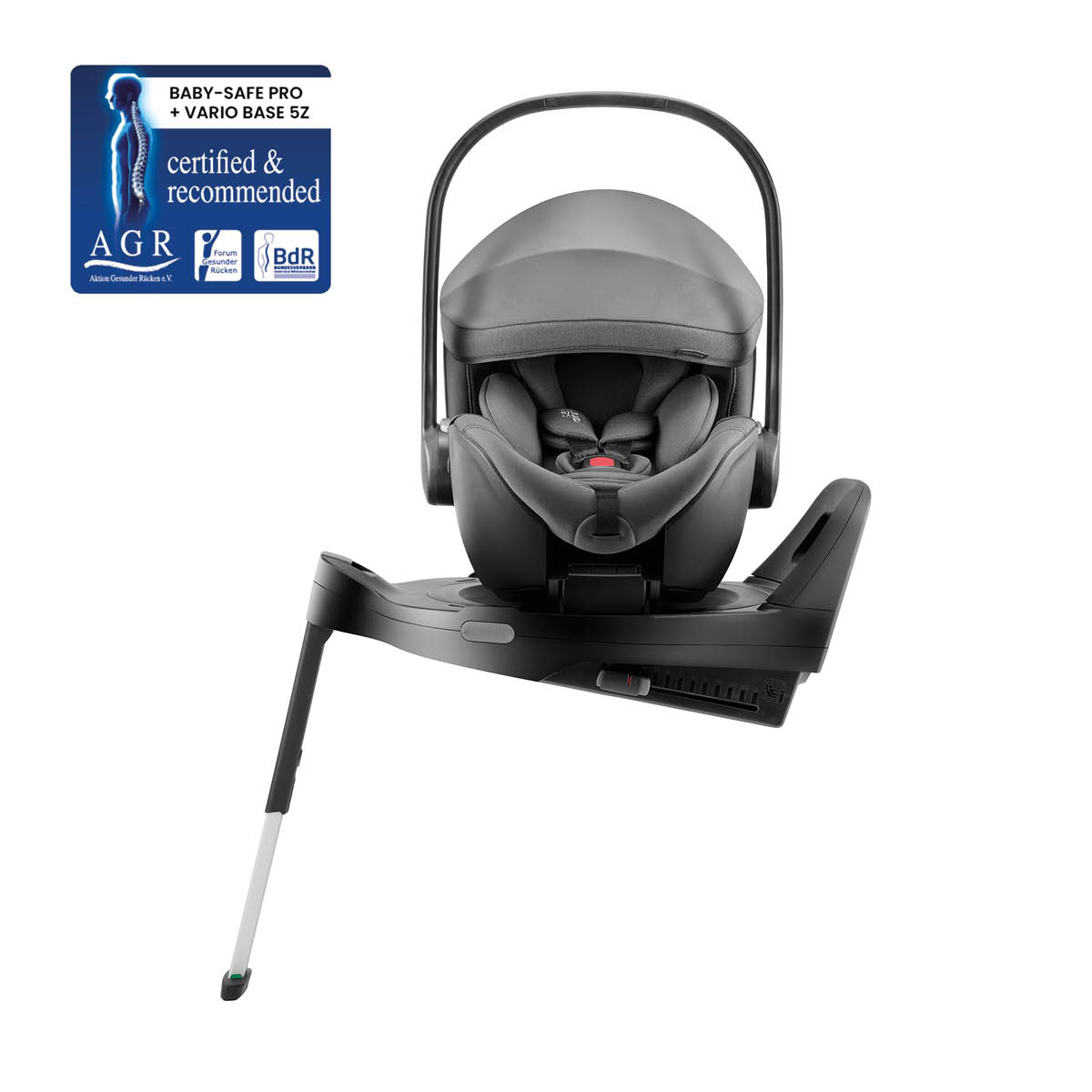 Autosedačka Baby-Safe Pro Vario Base 5Z Bundle Style, Mineral Grey
