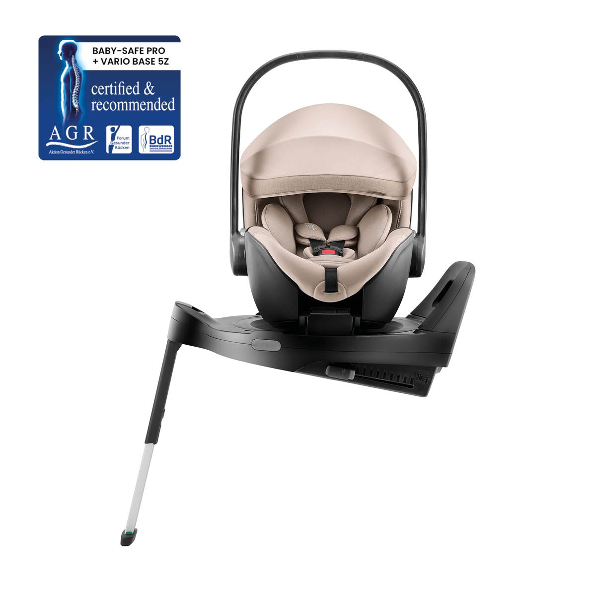 Autosedačka Baby-Safe Pro Vario Base 5Z Bundle Style, Teak
