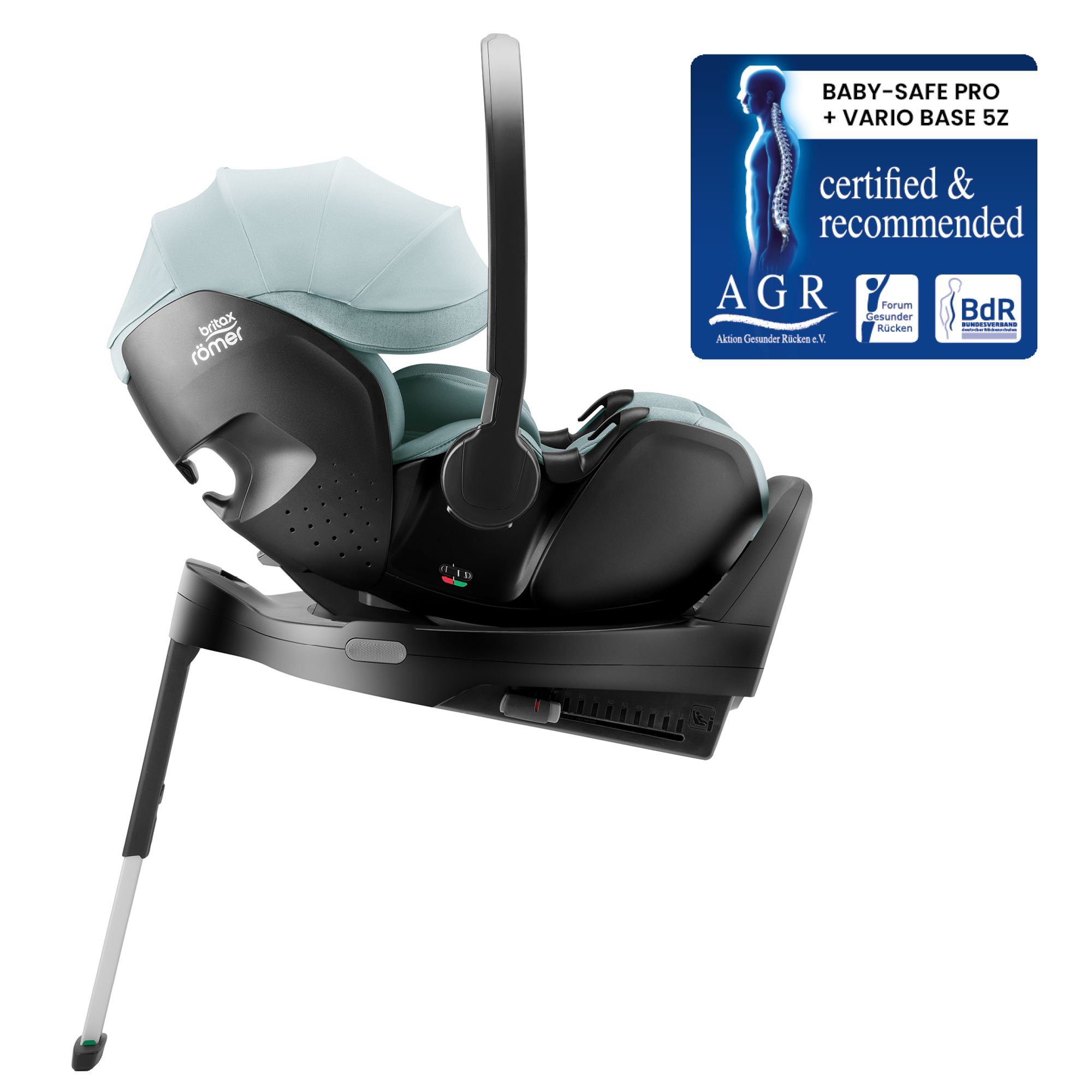 Autosedačka Baby-Safe Pro Vario Base 5Z Bundle Style, Harbor Blue