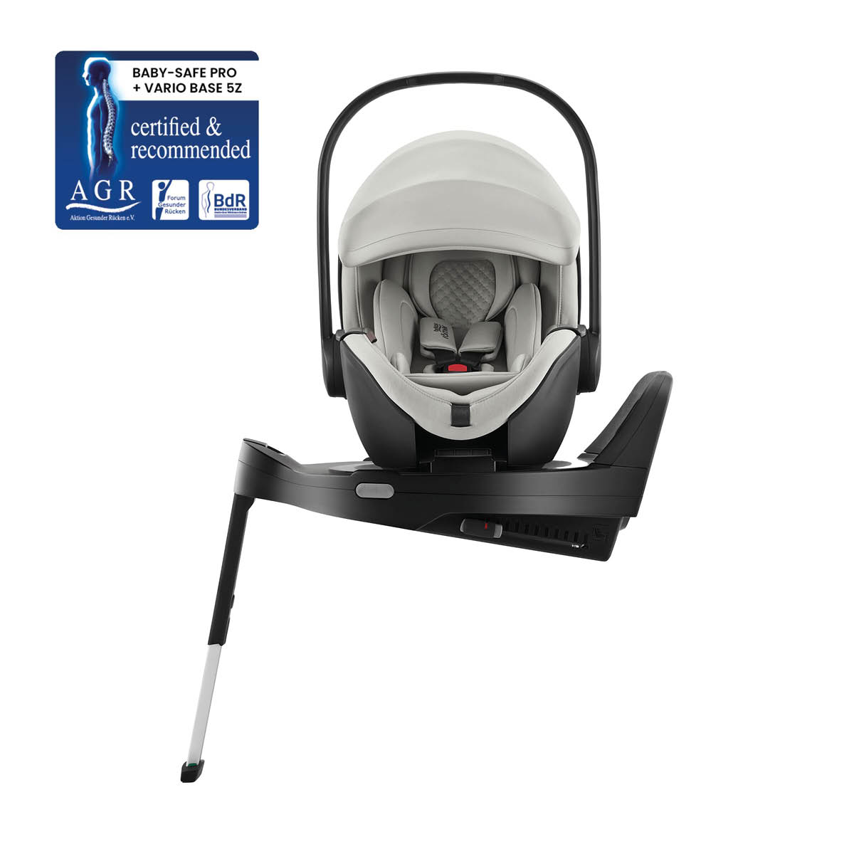 Britax Autosedačka Baby-Safe Pro Vario Base 5Z Bundle Lux, Linen Grey