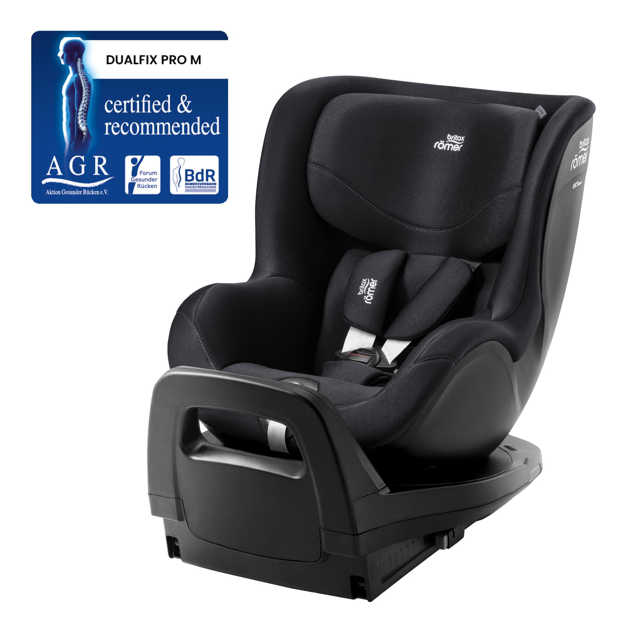 Autosedačka Dualfix Pro M Classic, Deep Black
