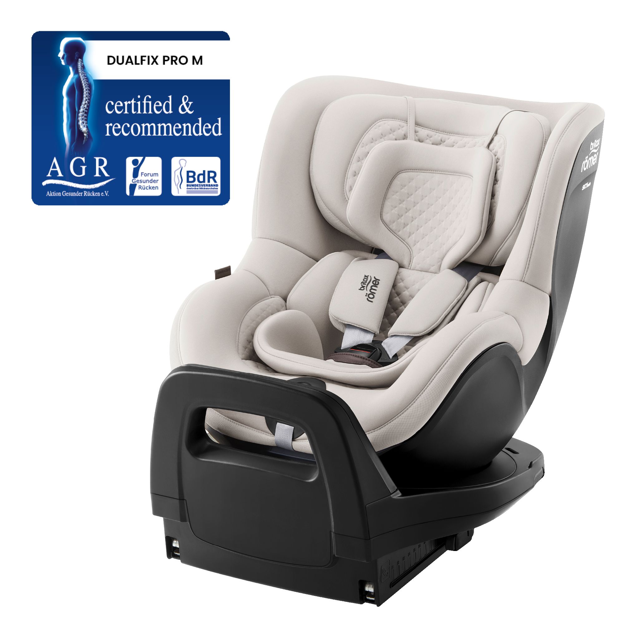 Autosedačka Dualfix Pro M Lux, Soft Taupe