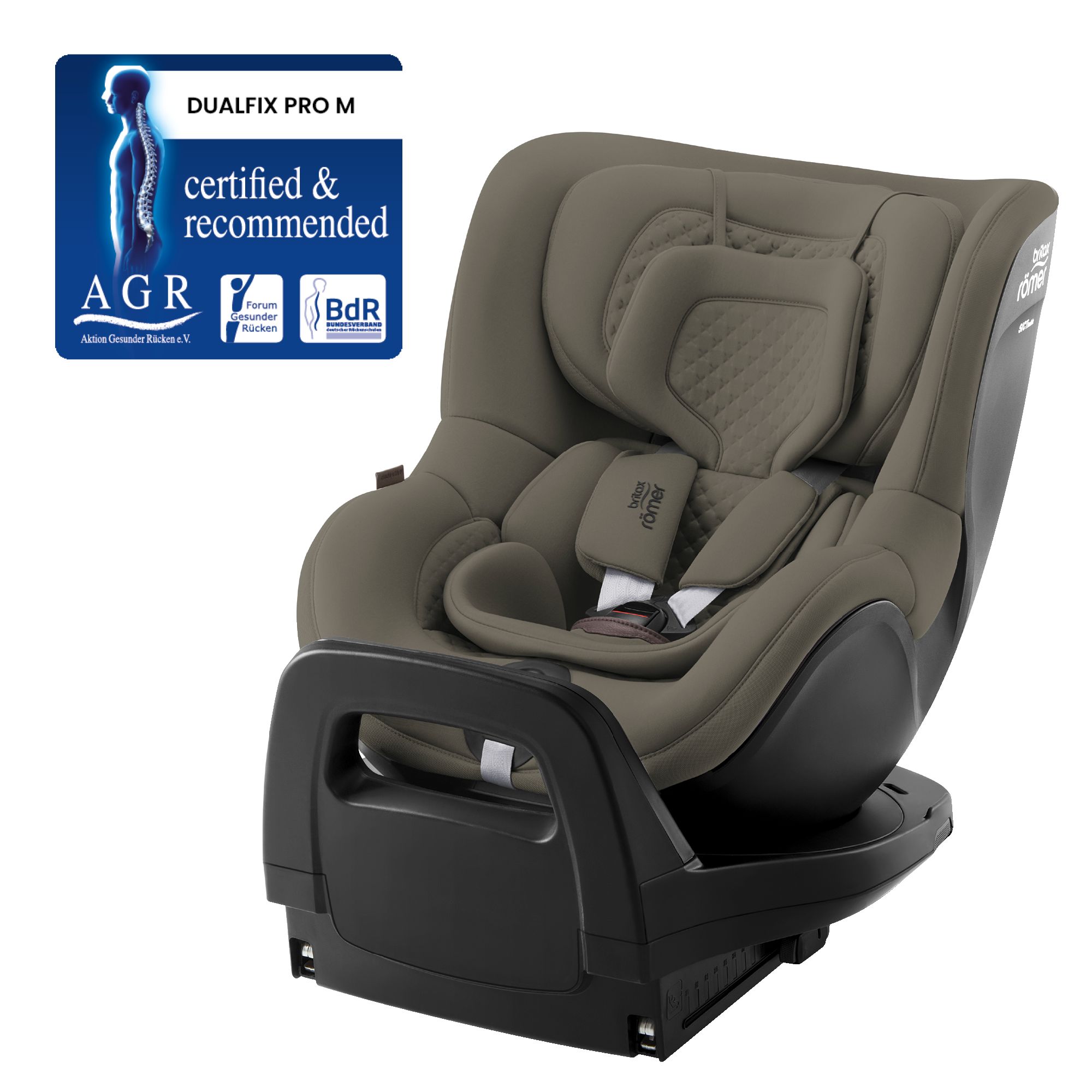Autosedačka Dualfix Pro M Lux, Urban Olive