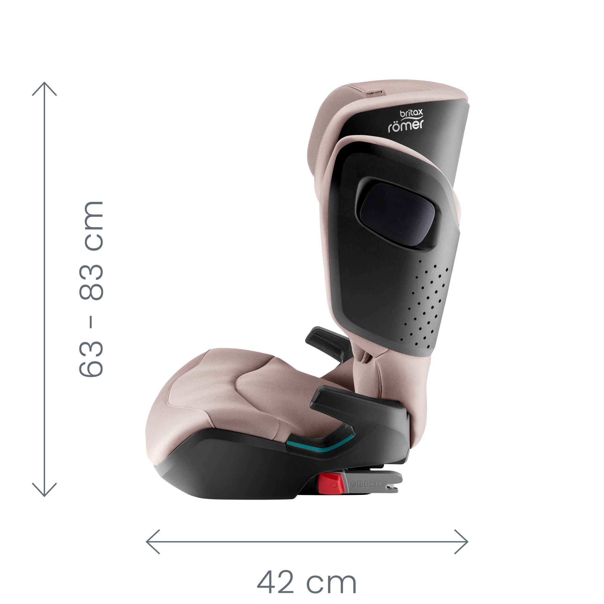 BRITAX Autosedačka Kidfix Pro M Style, Dusty Rose