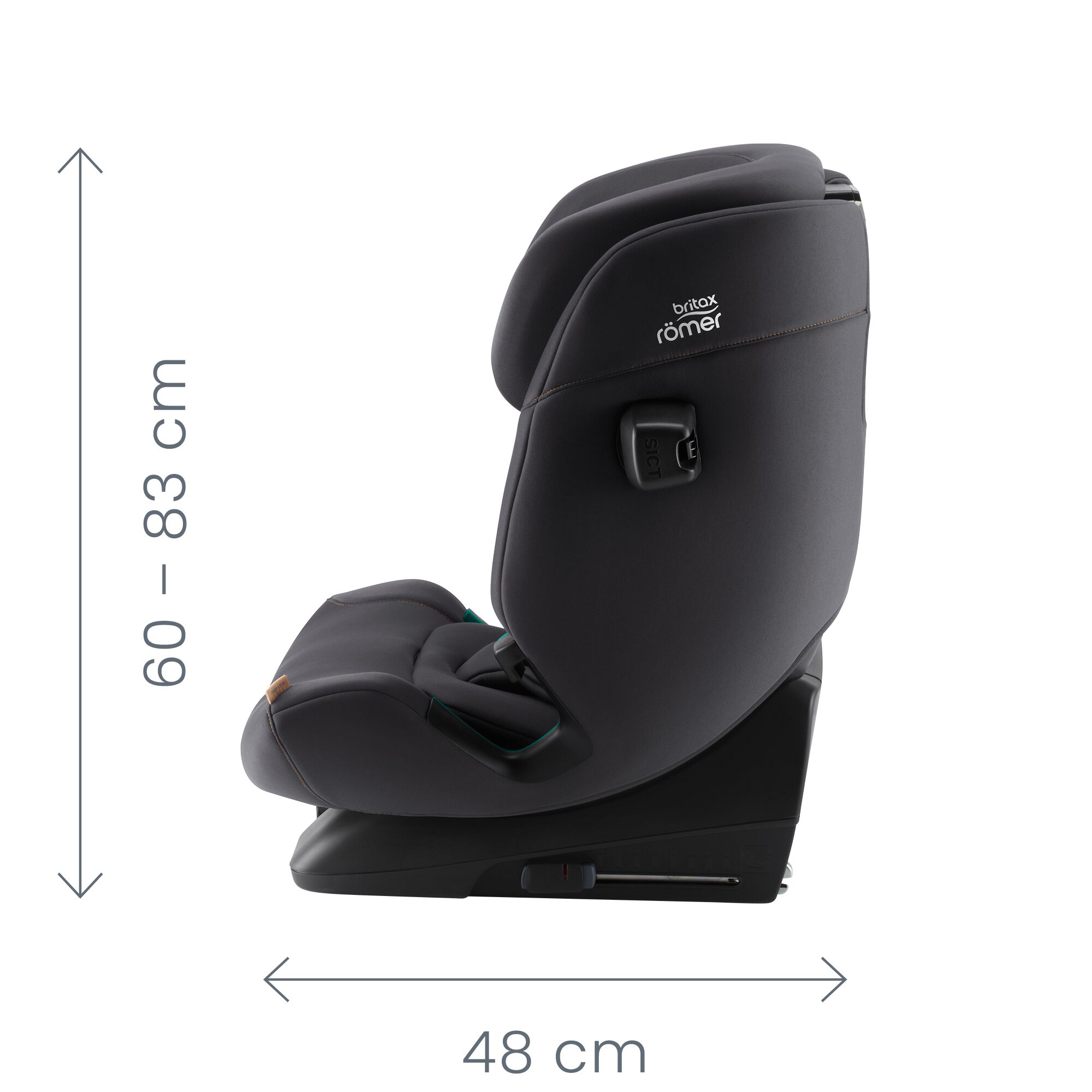 BRITAX Autosedačka Advansafix Pro Classic, Deep Grey