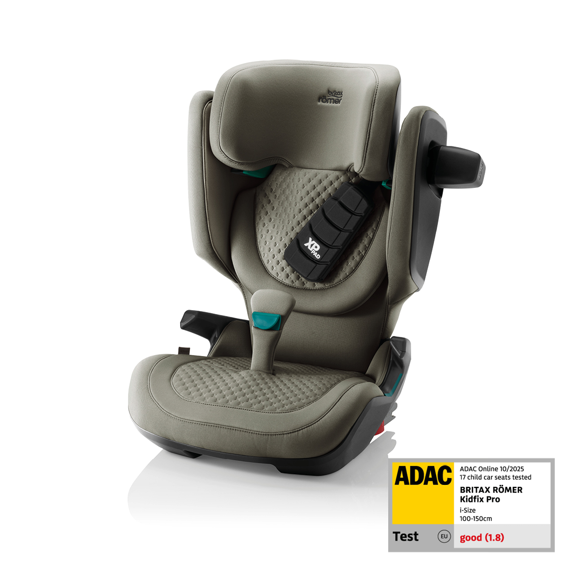 Autosedačka Kidfix Pro Lux, Urban Olive