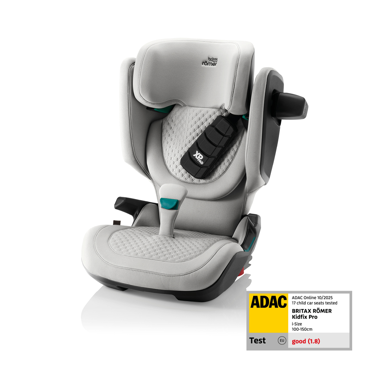 Autosedačka Kidfix Pro Lux, Linen Grey