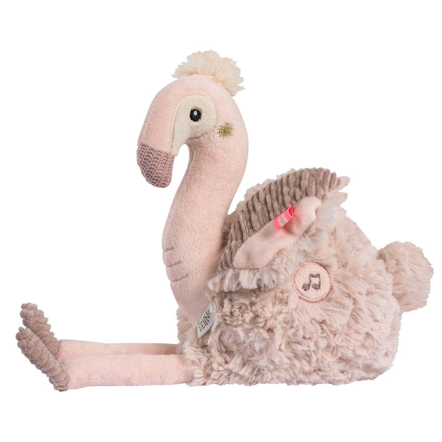BABY FEHN Pomůcka na spaní plameňák, Pink