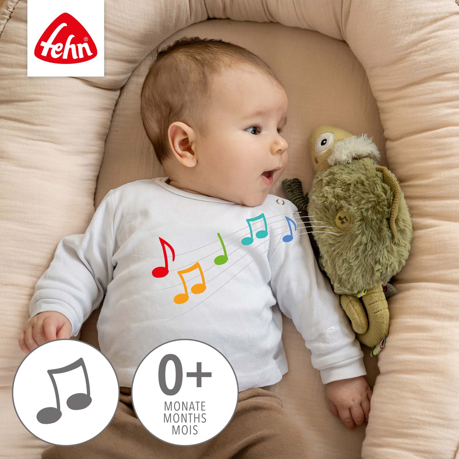 BABY FEHN Pomůcka na spaní chameleon, Crazy