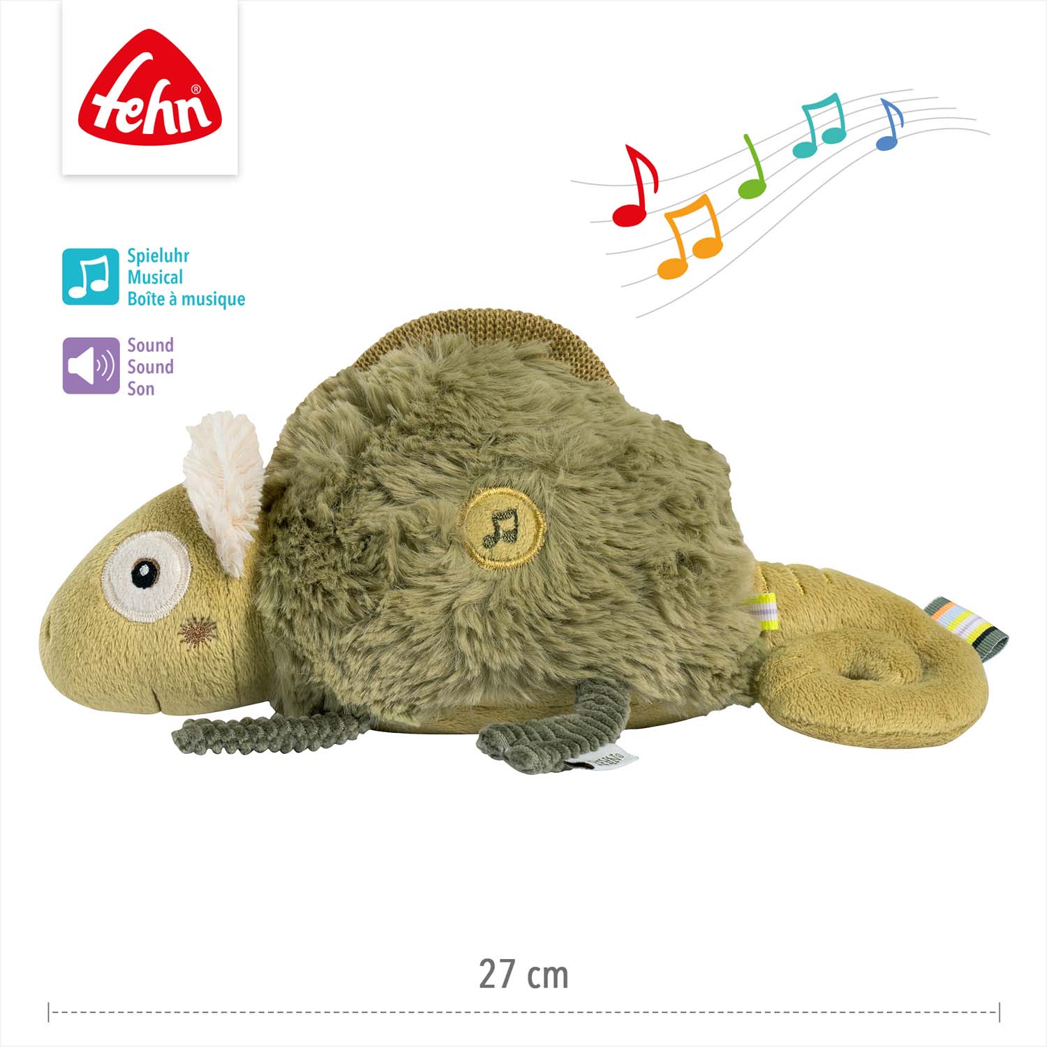 BABY FEHN Pomůcka na spaní chameleon, Crazy